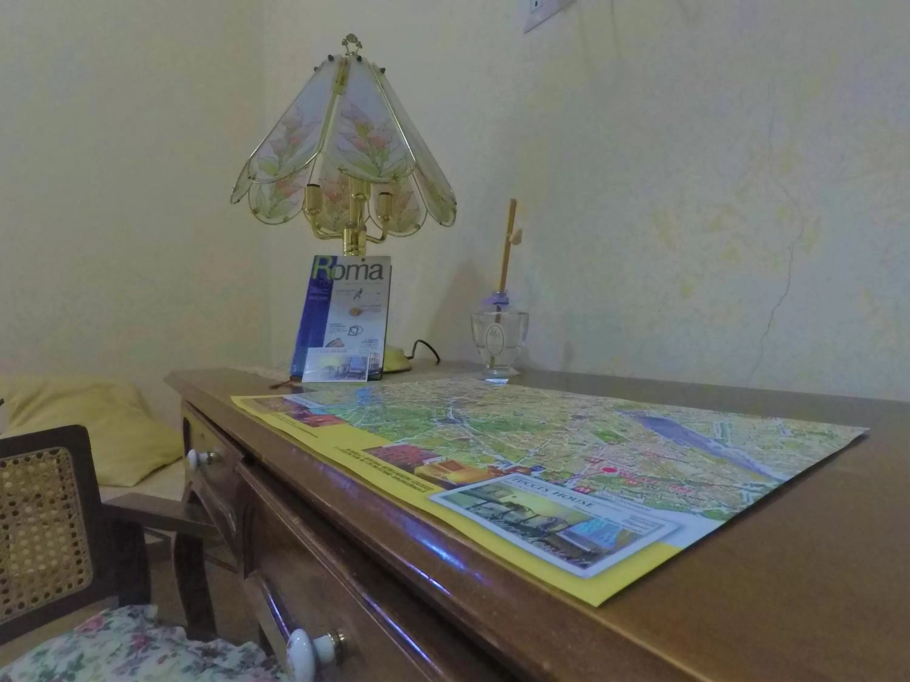 Decorative detail in Tucci's Roma Guest House