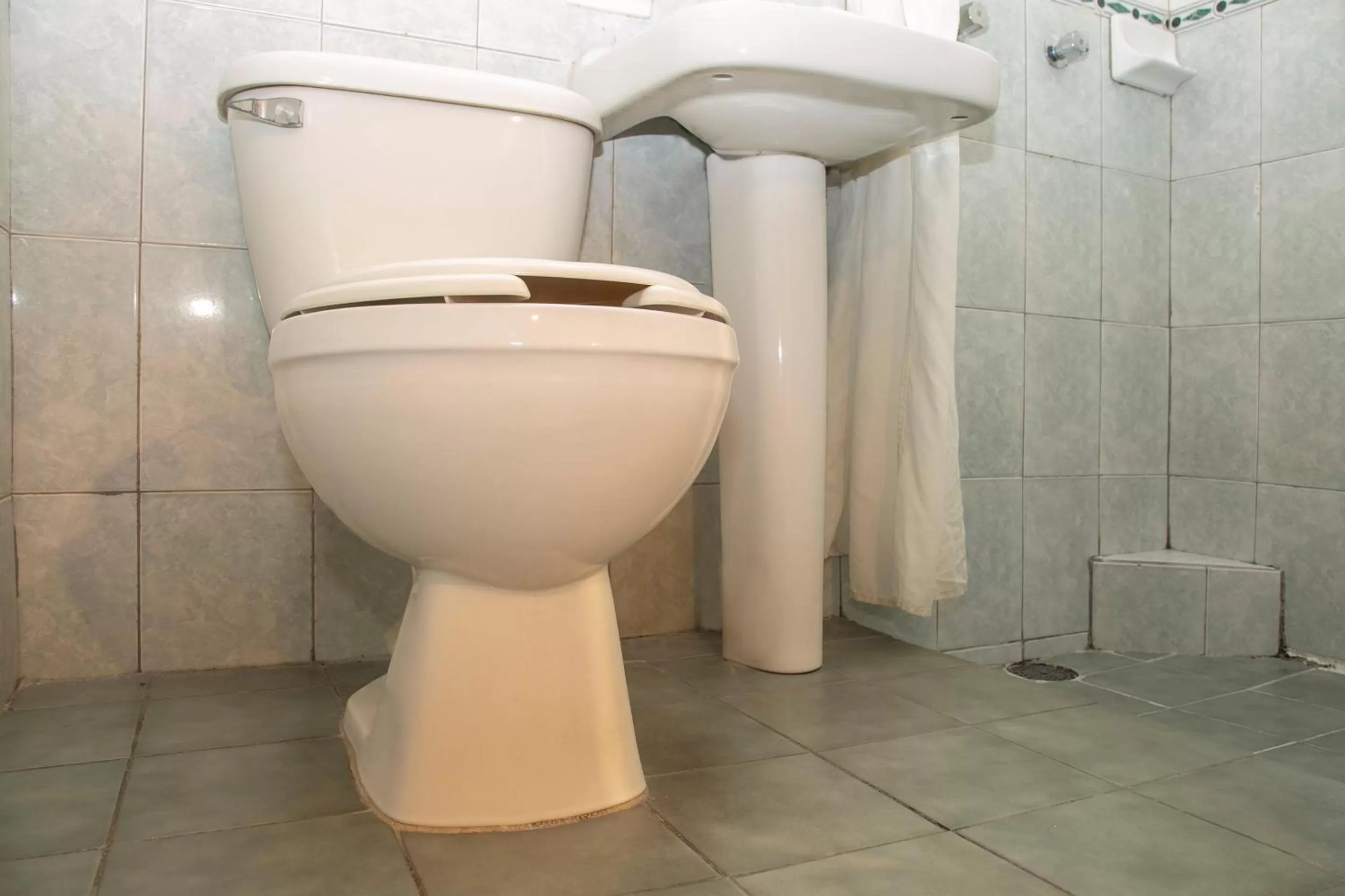 Bathroom in OYO La Casita