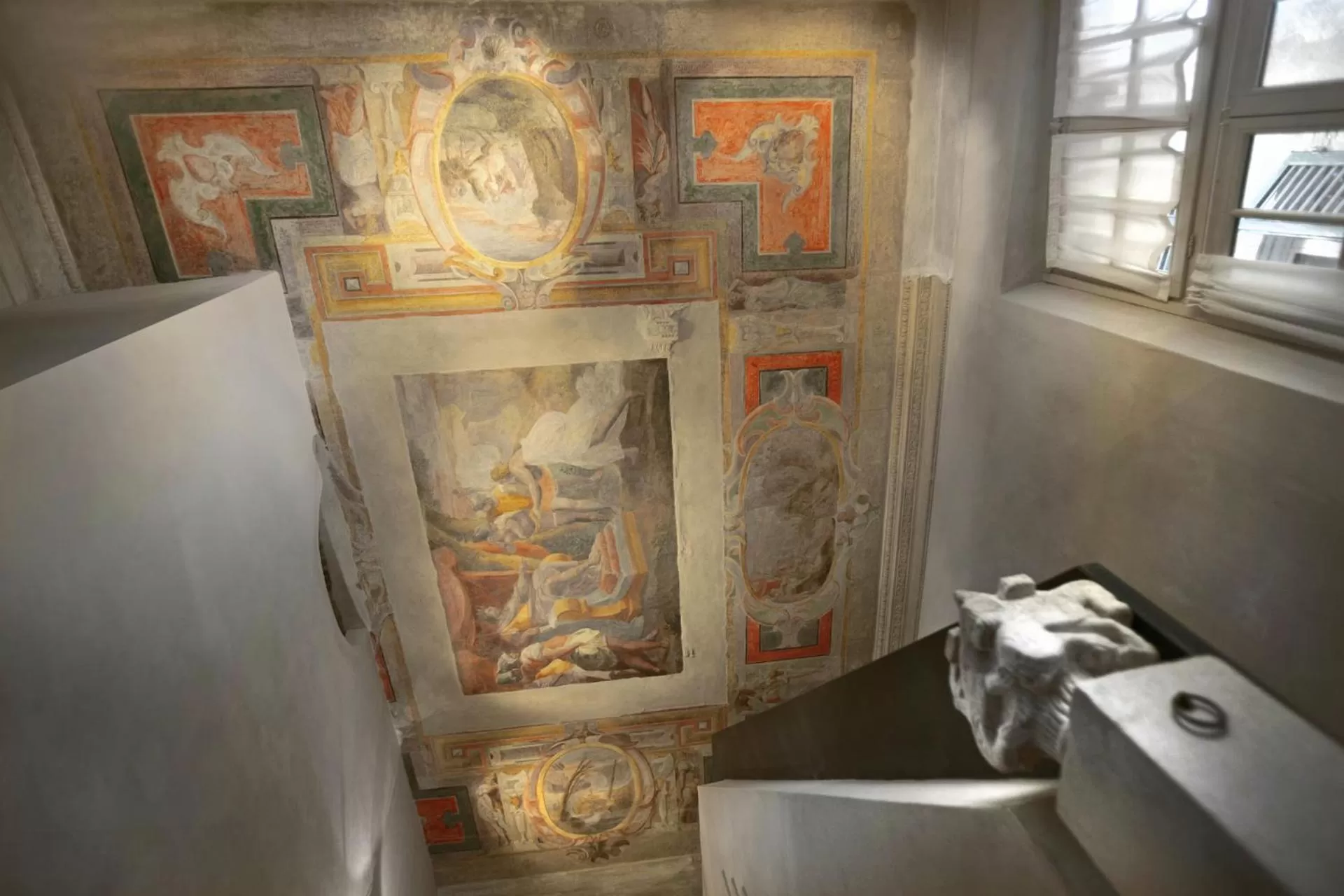 Decorative detail in Hotel Palazzo Grillo