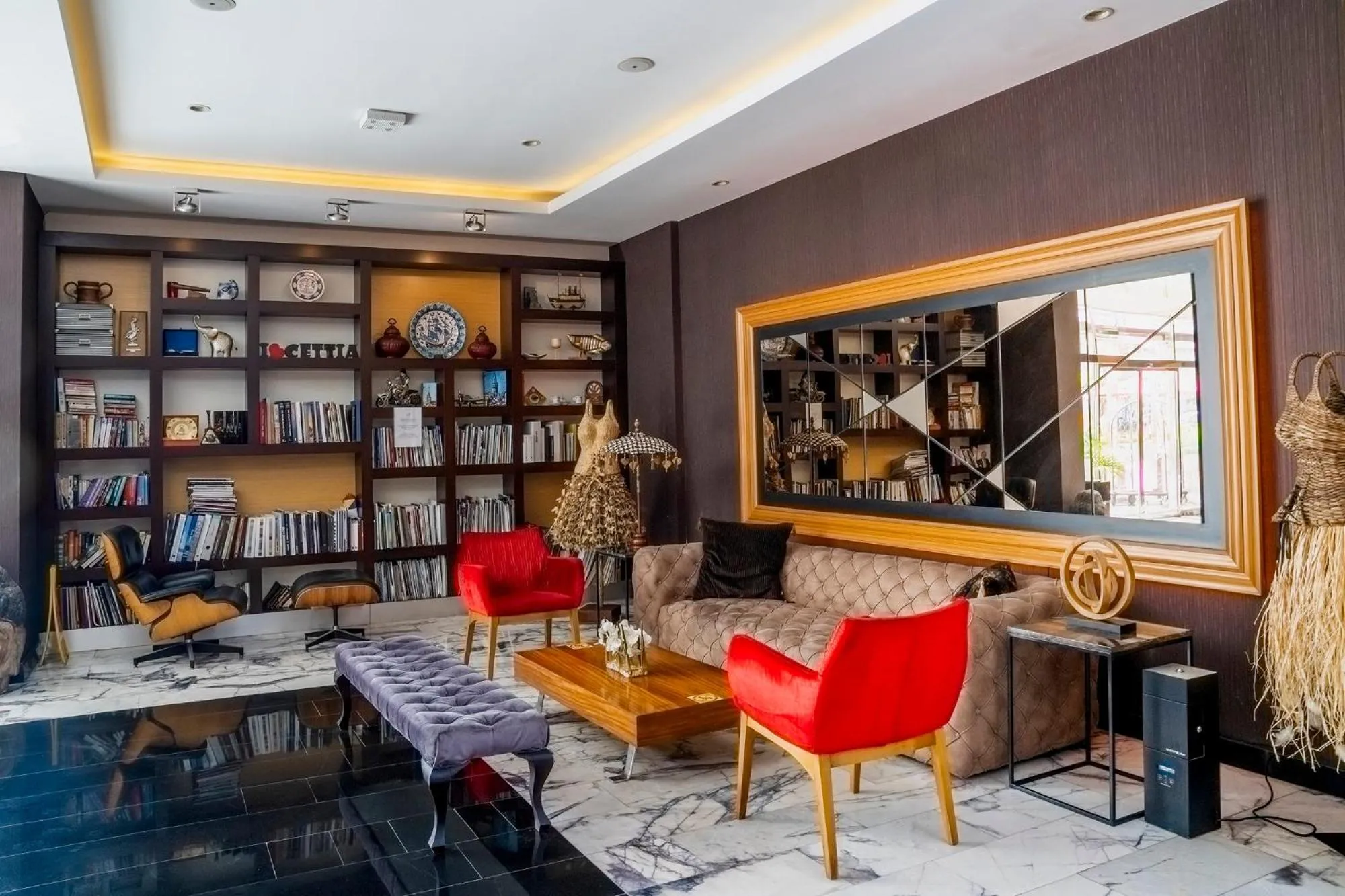 Library in Cettia Beach Resort