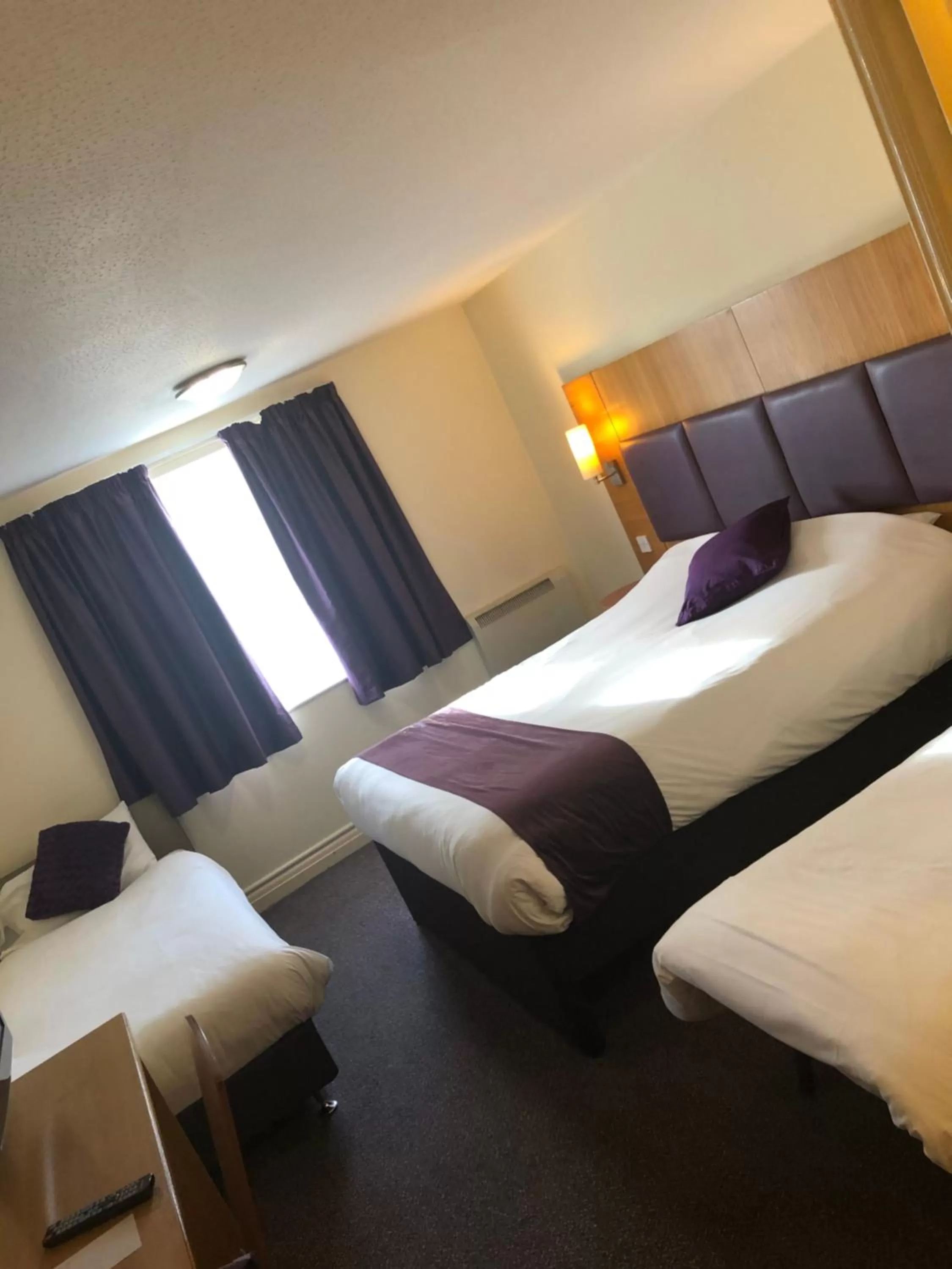 Bed in Purple Roomz Preston South