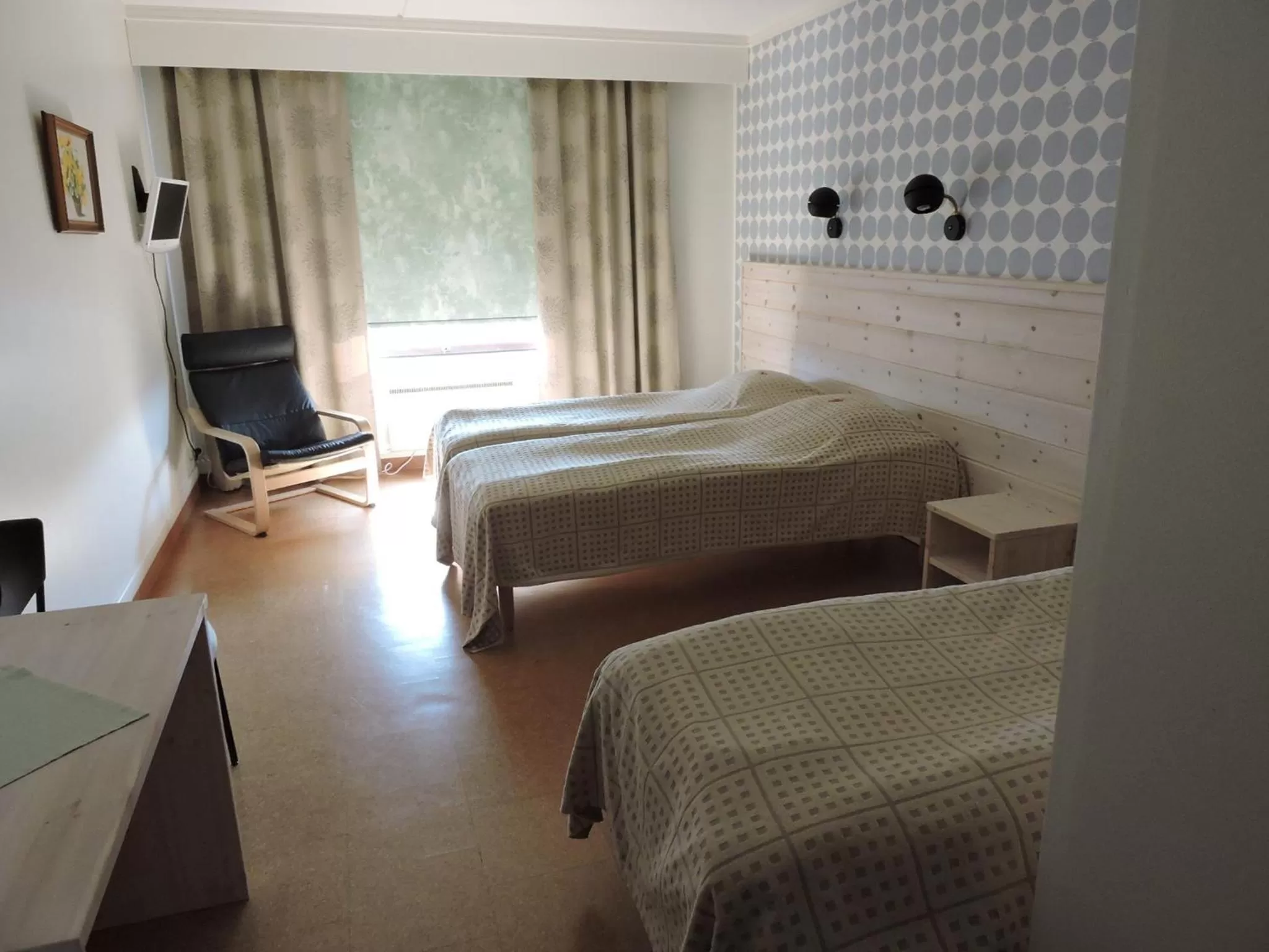 Bed in Hotelli Pellonhovi