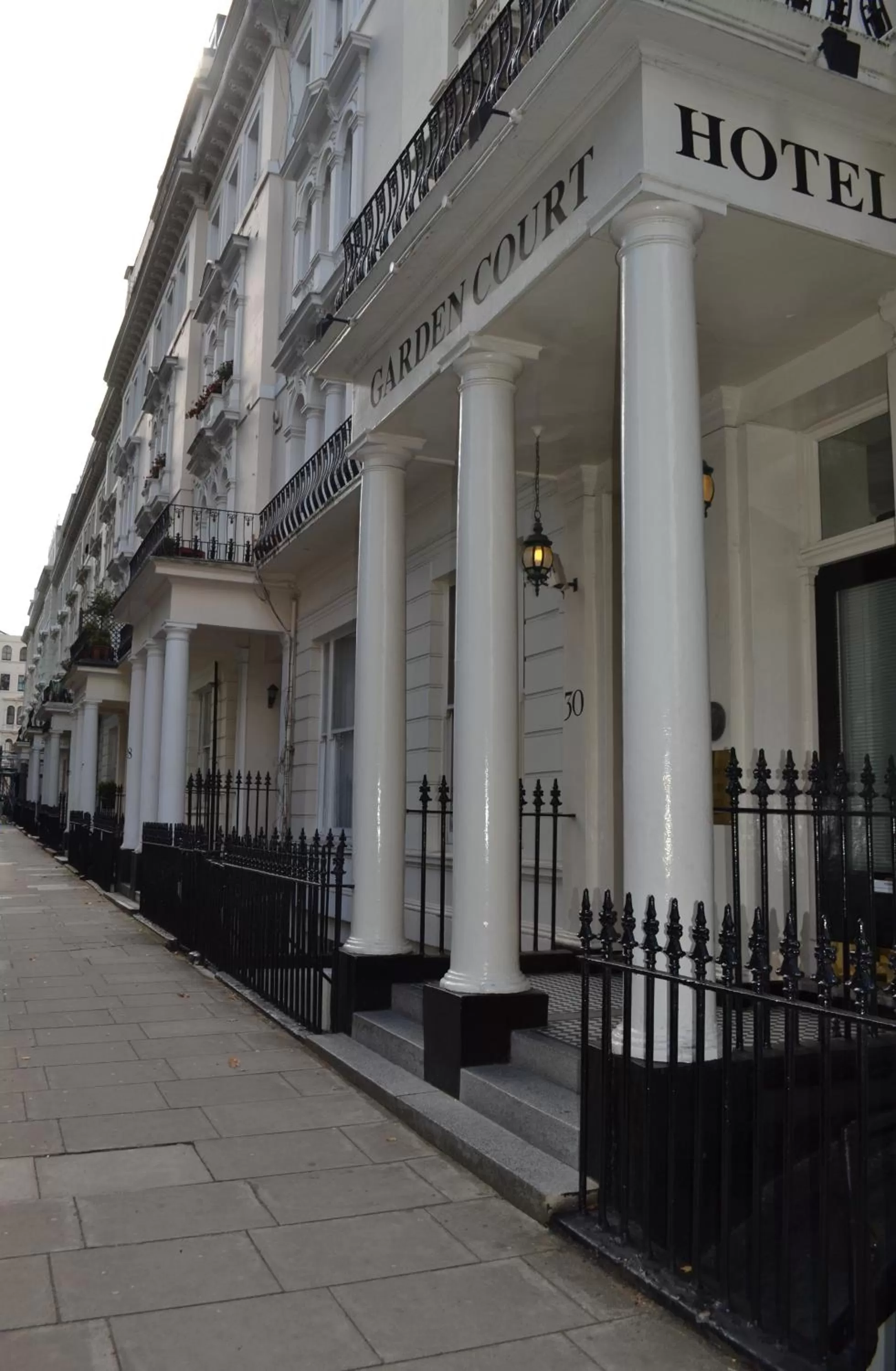 Facade/entrance in Garden Court Hotel