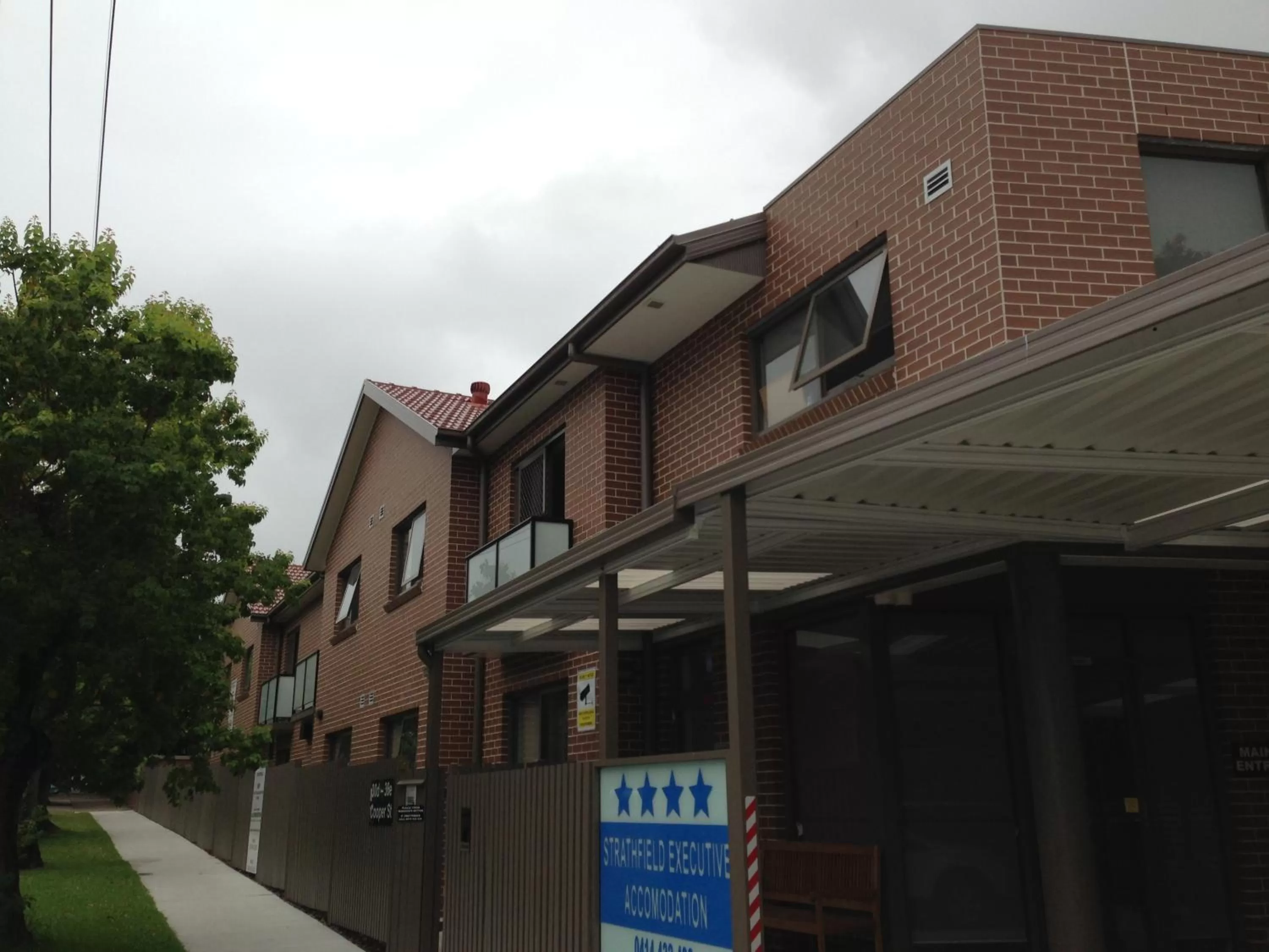 Facade/entrance in Strathfield Executive Accommodation