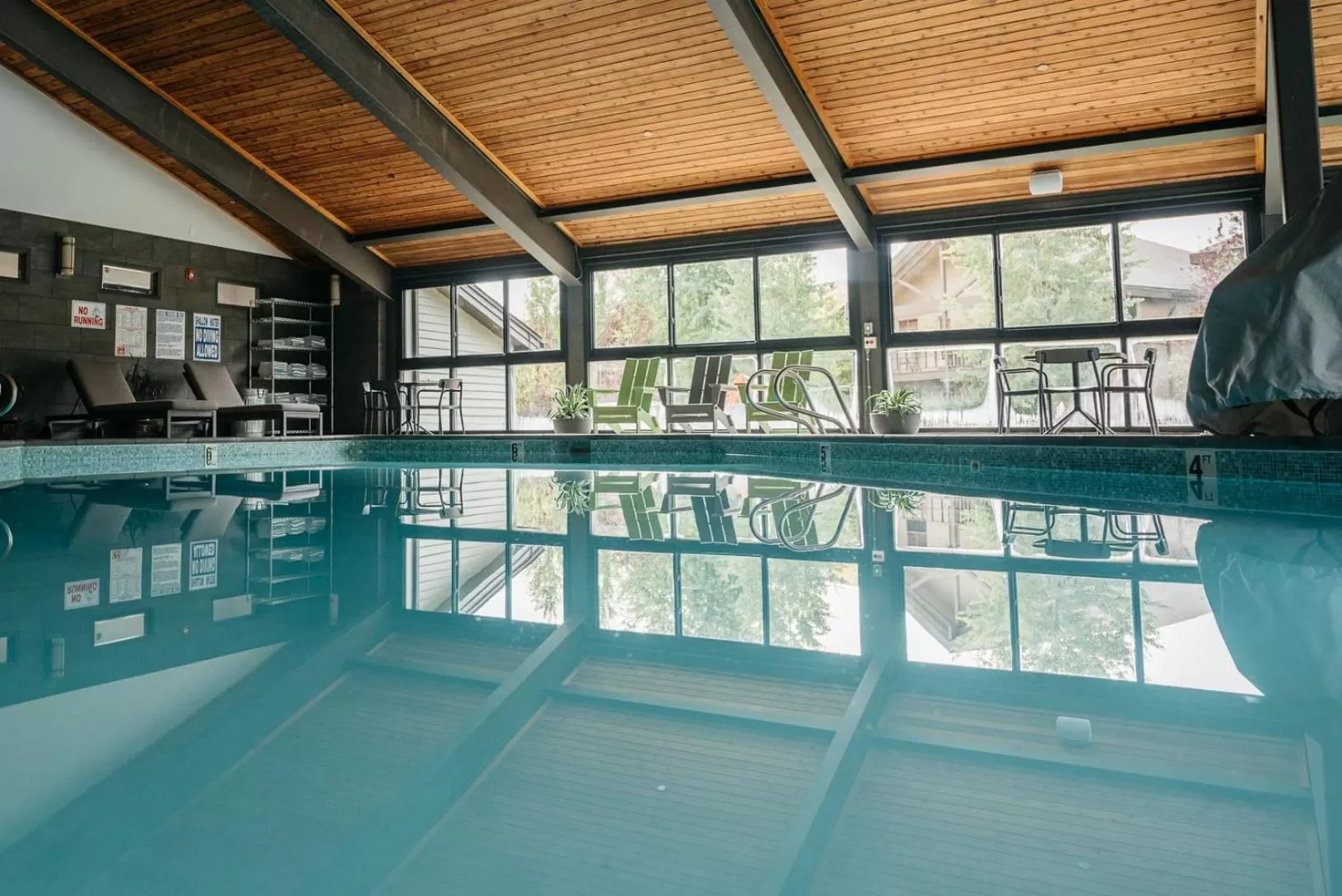 Swimming pool in Park City Peaks