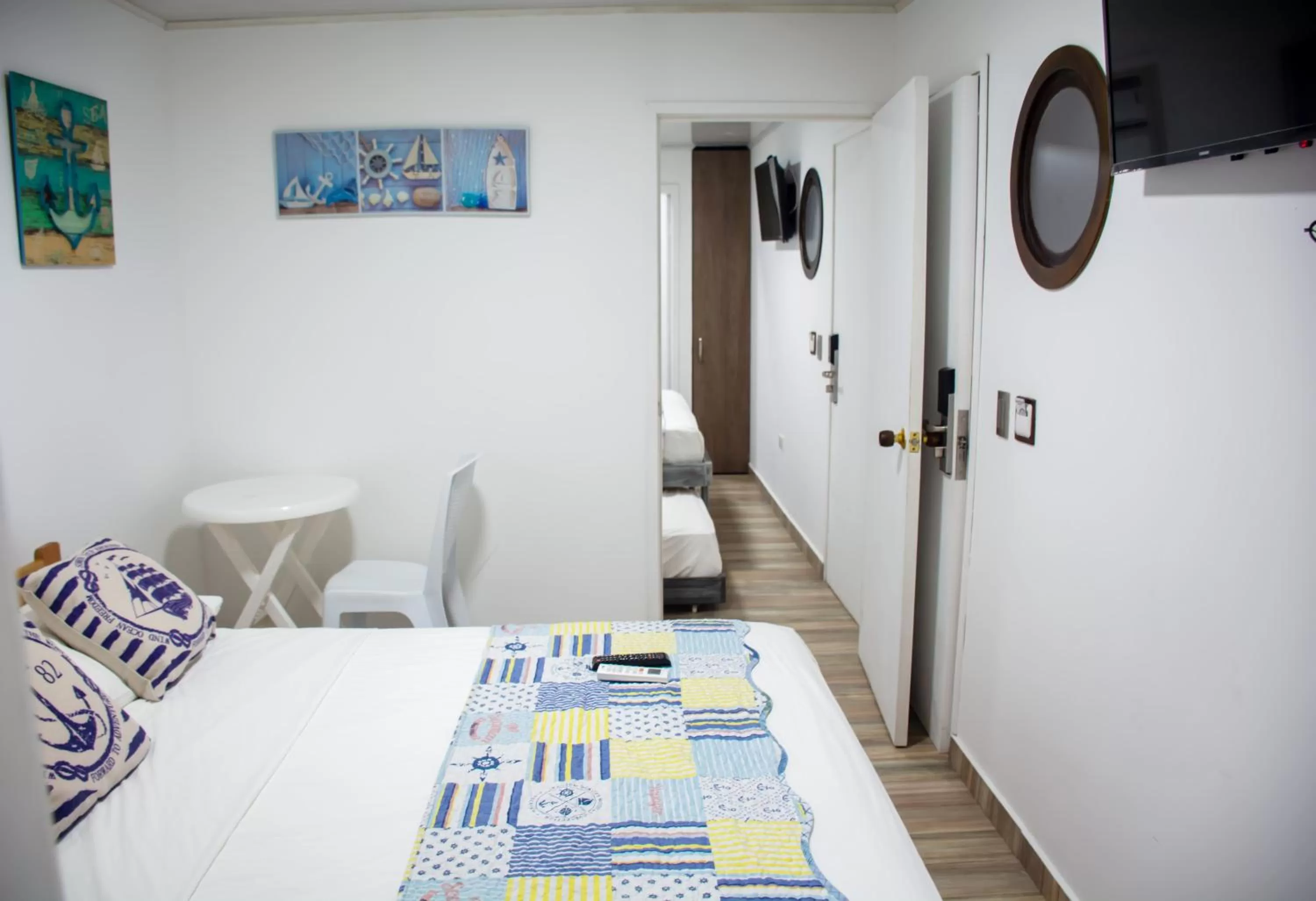 Bed in Hotel Nauticus