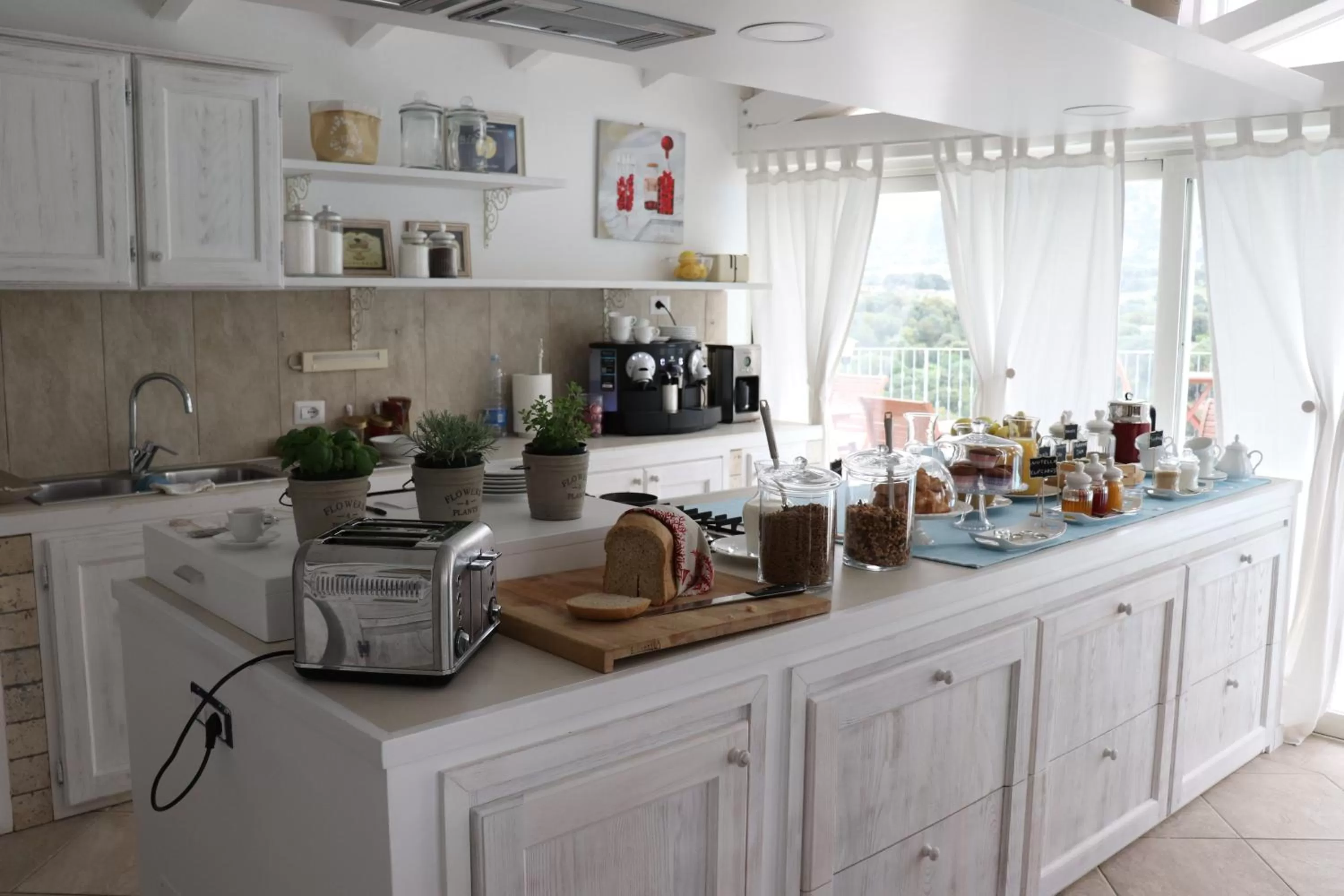 Breakfast in Cento Ulivi B&B