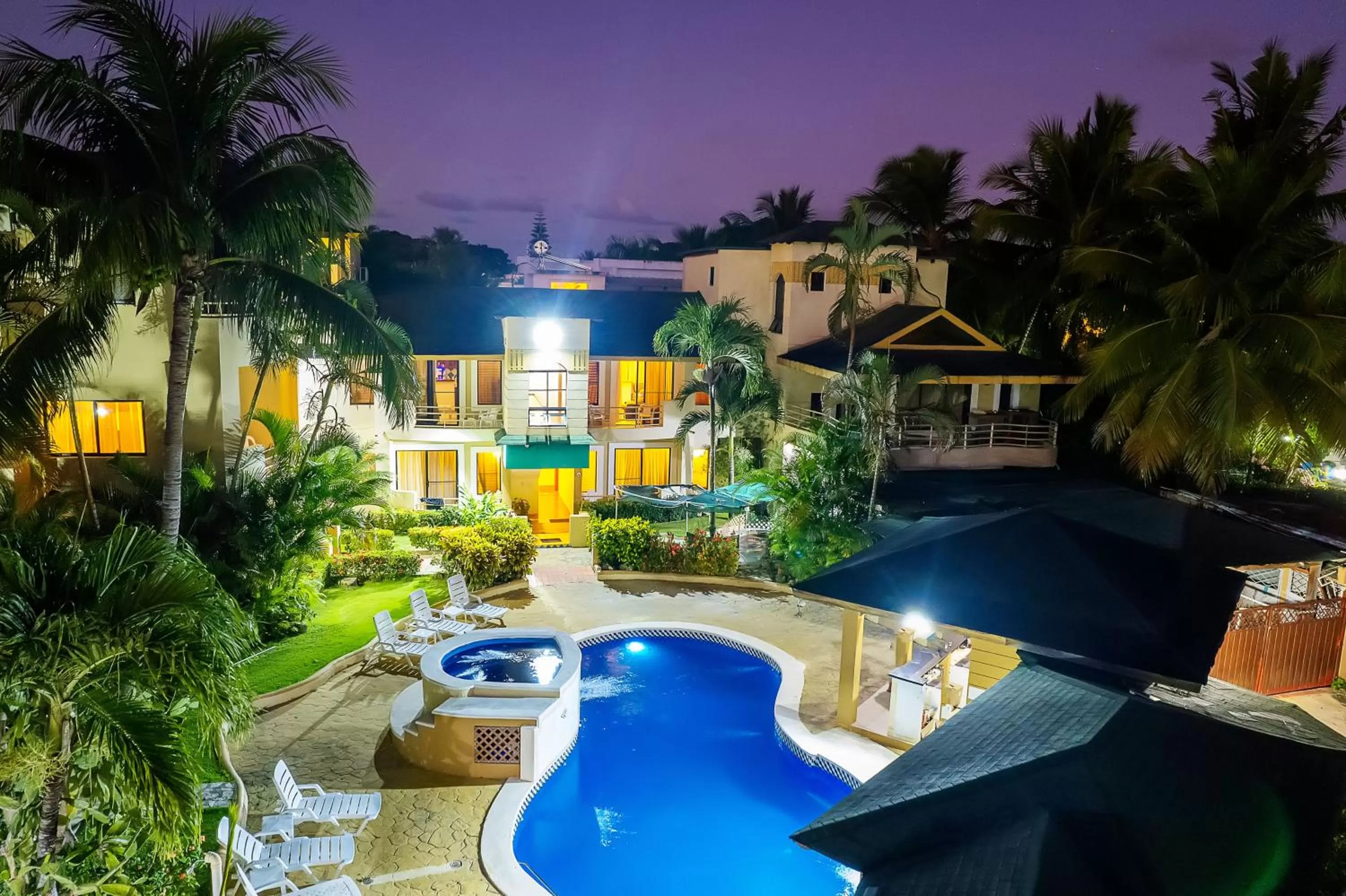 Pool View in D'Piero Hotel