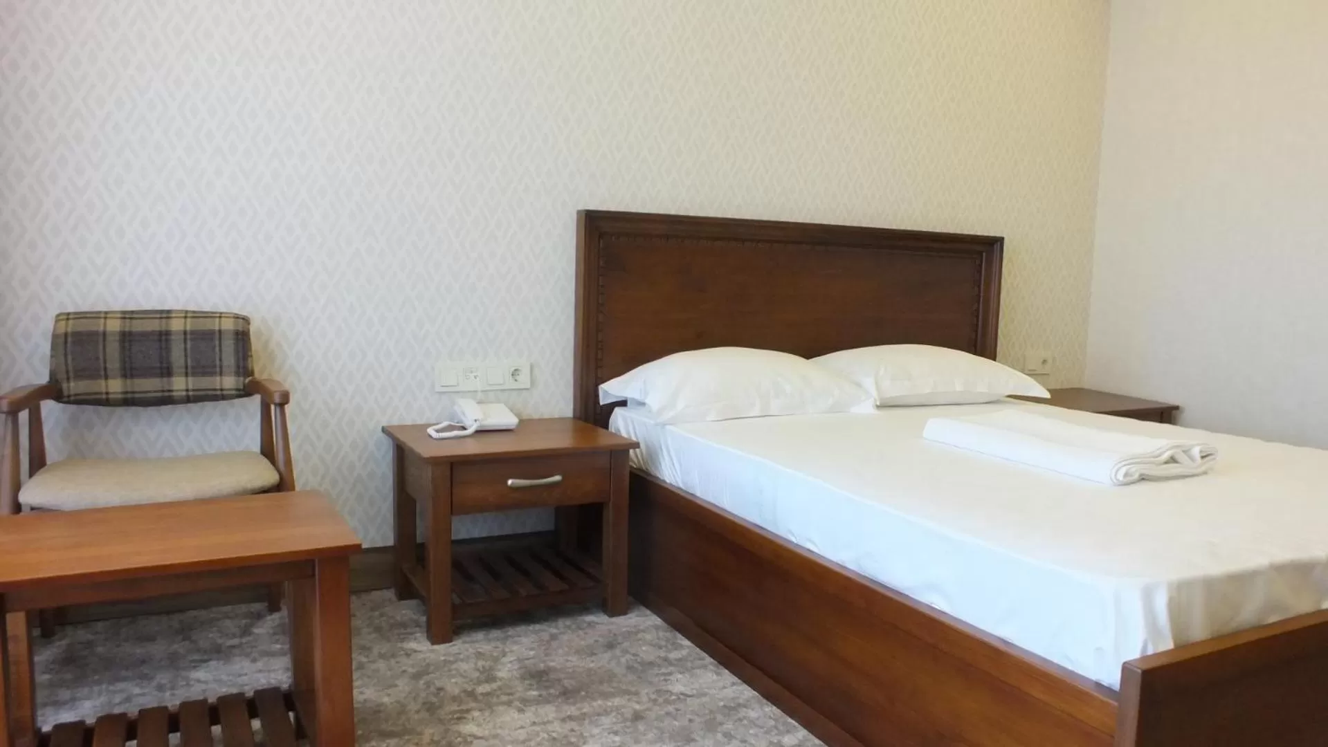 Bedroom, Bed in Helen Troya Hotel Geyikli