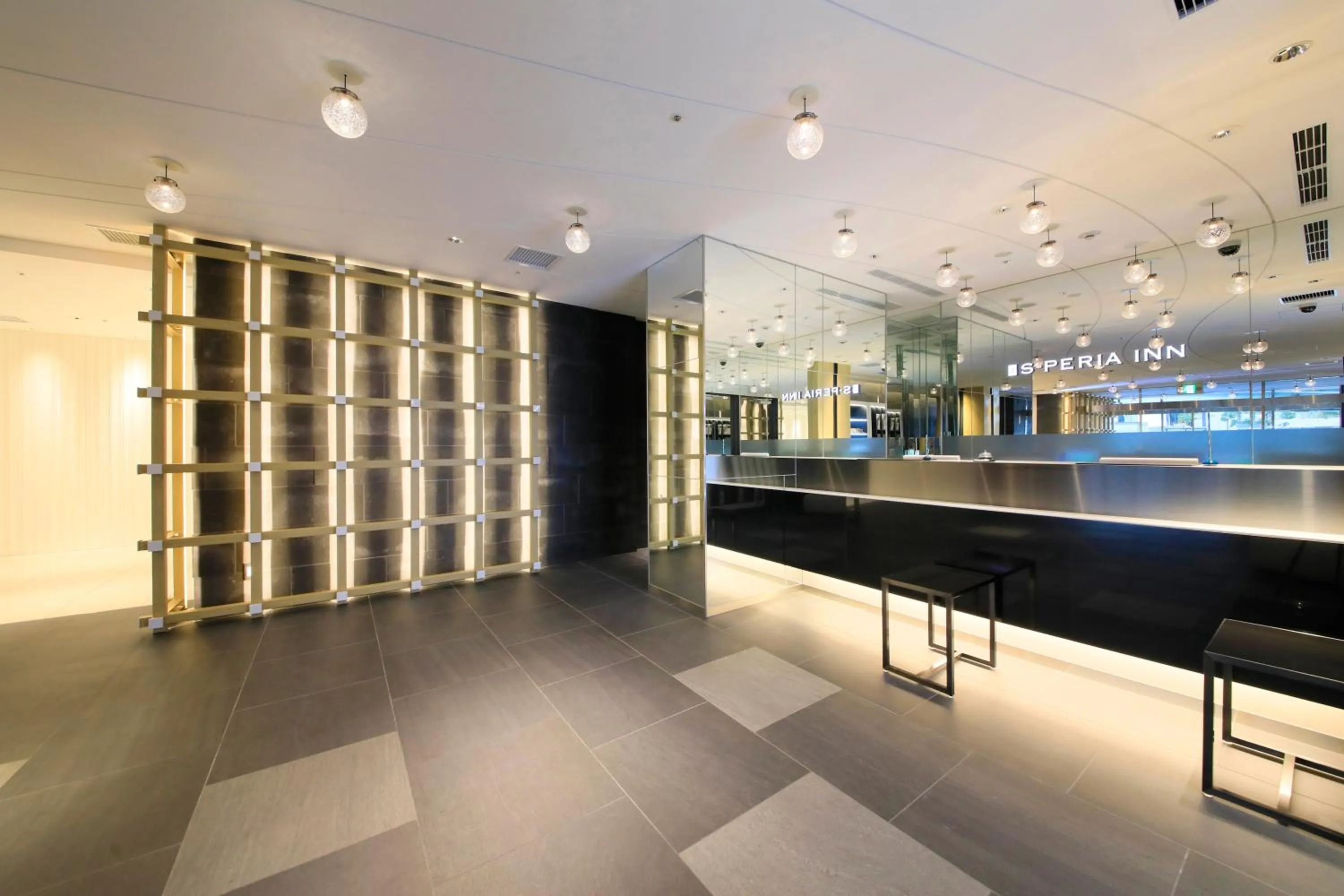 Lobby or reception in S-peria Inn Osaka Hommachi