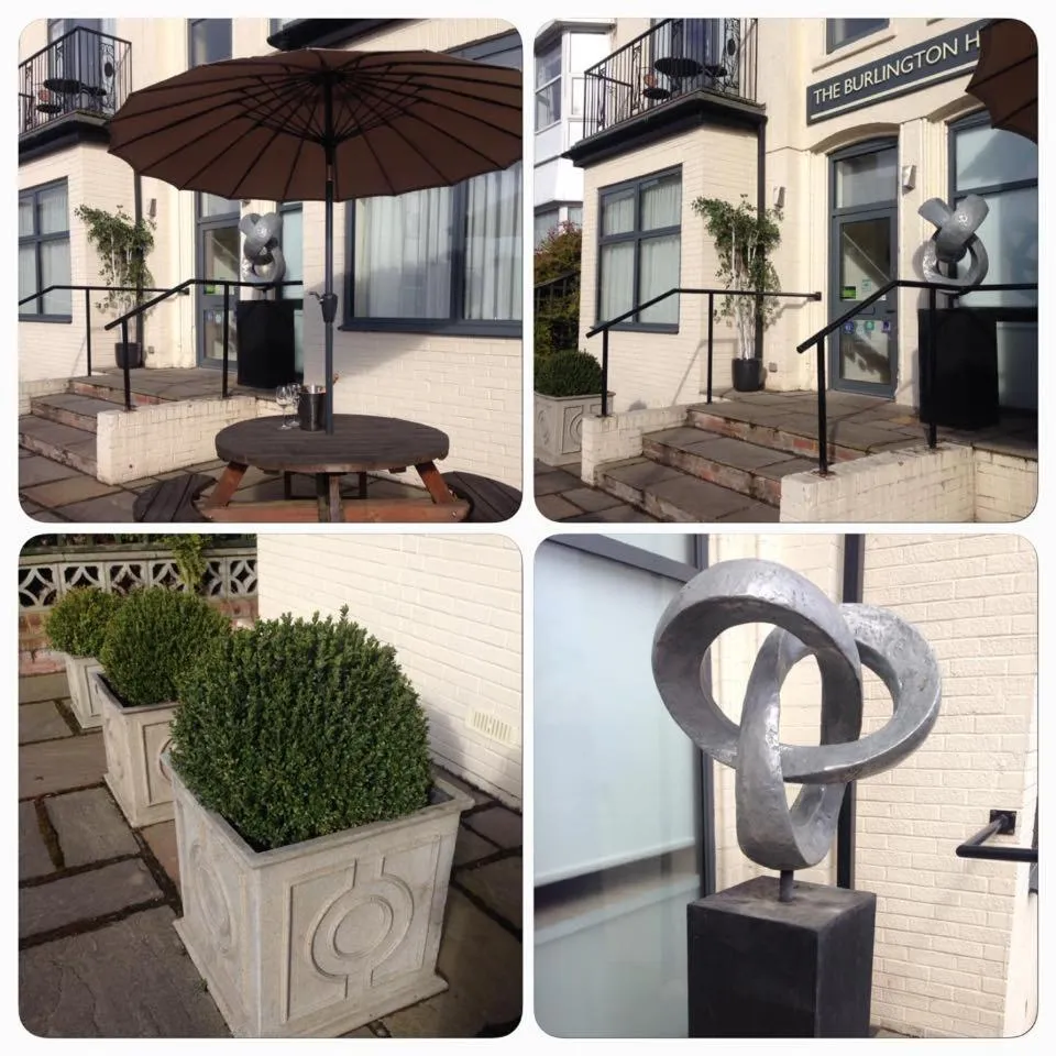 Decorative detail in The Burlington Hotel