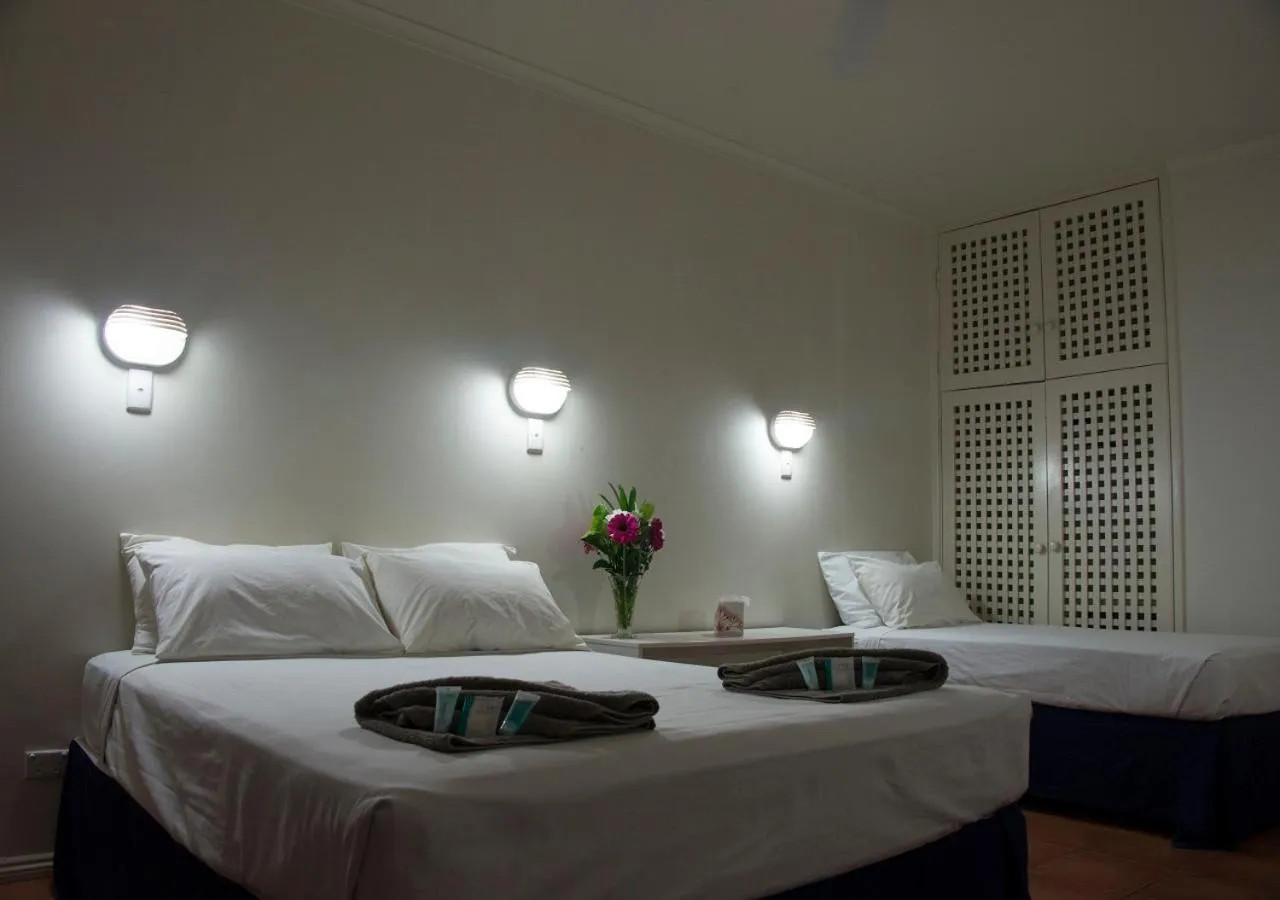 Bed in Roebuck Bay Hotel