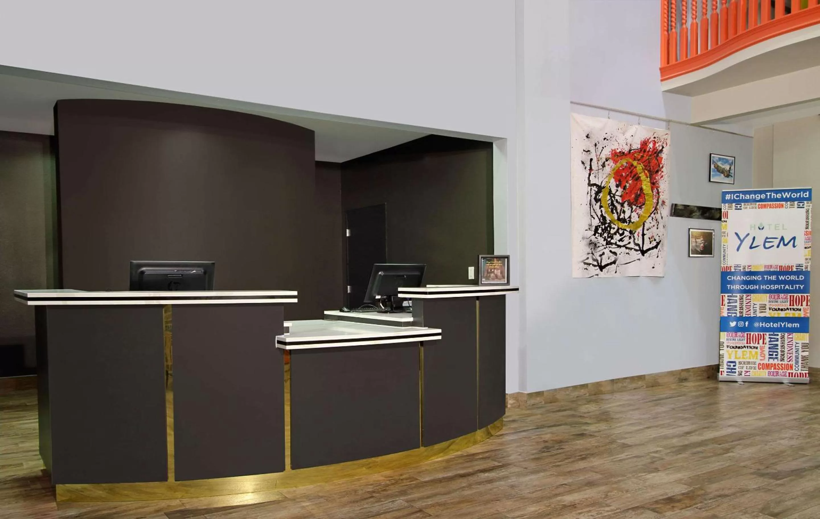 Lobby or reception in Hotel Ylem