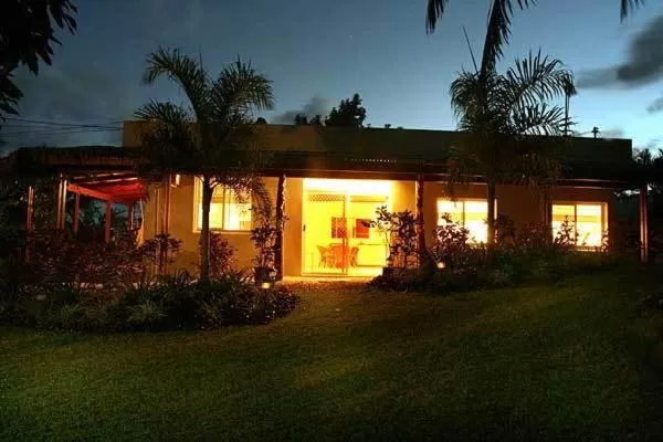 Facade/entrance in Seachange Lodge