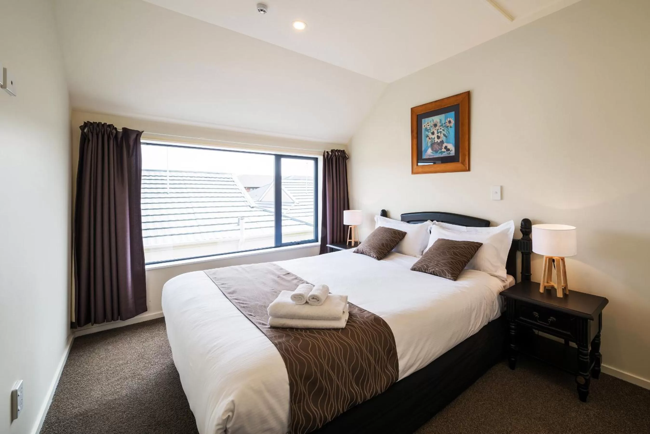 Bedroom, Bed in 123 Motel