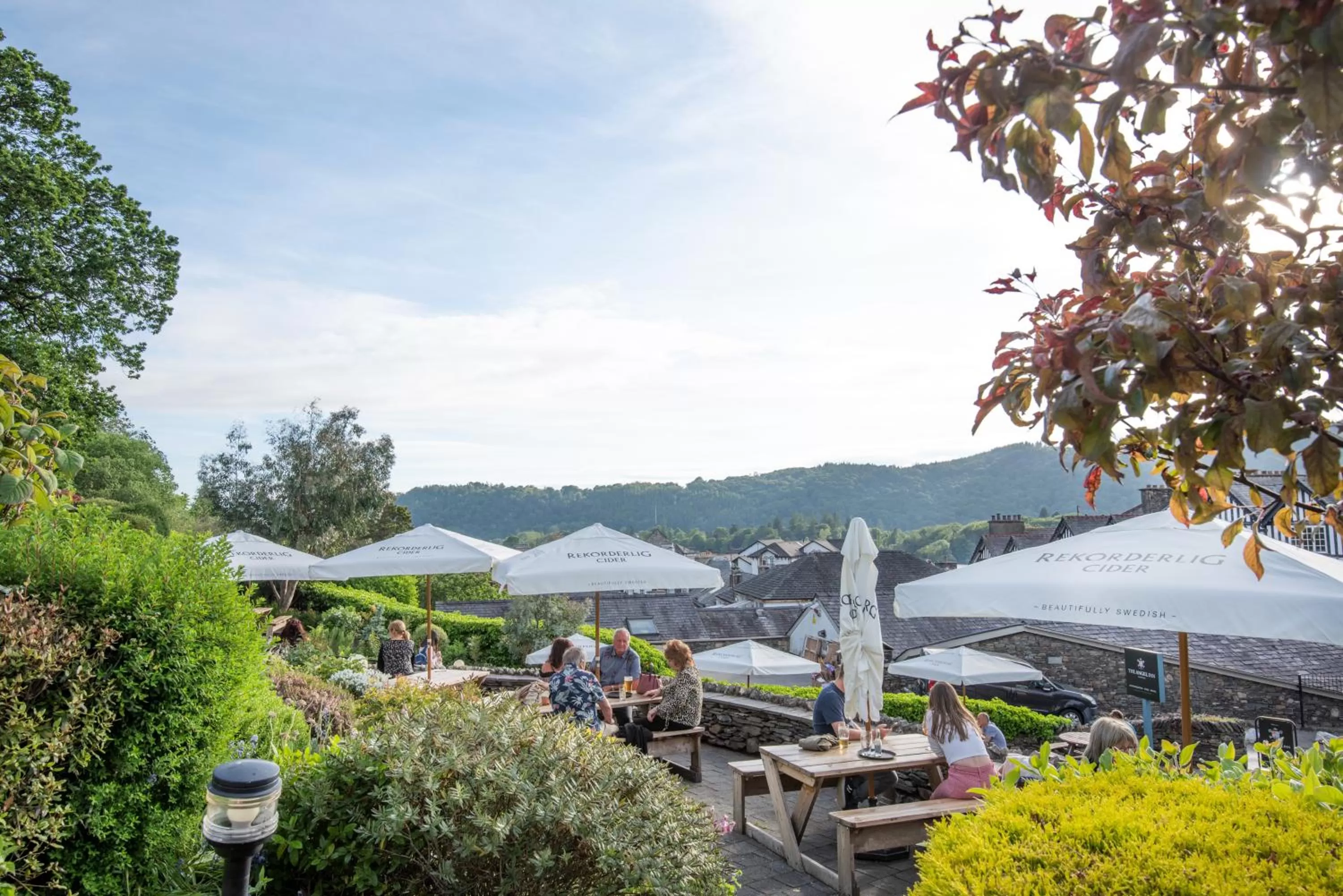 Balcony/Terrace in Oakbank at The Angel Inn - The Inn Collection Group