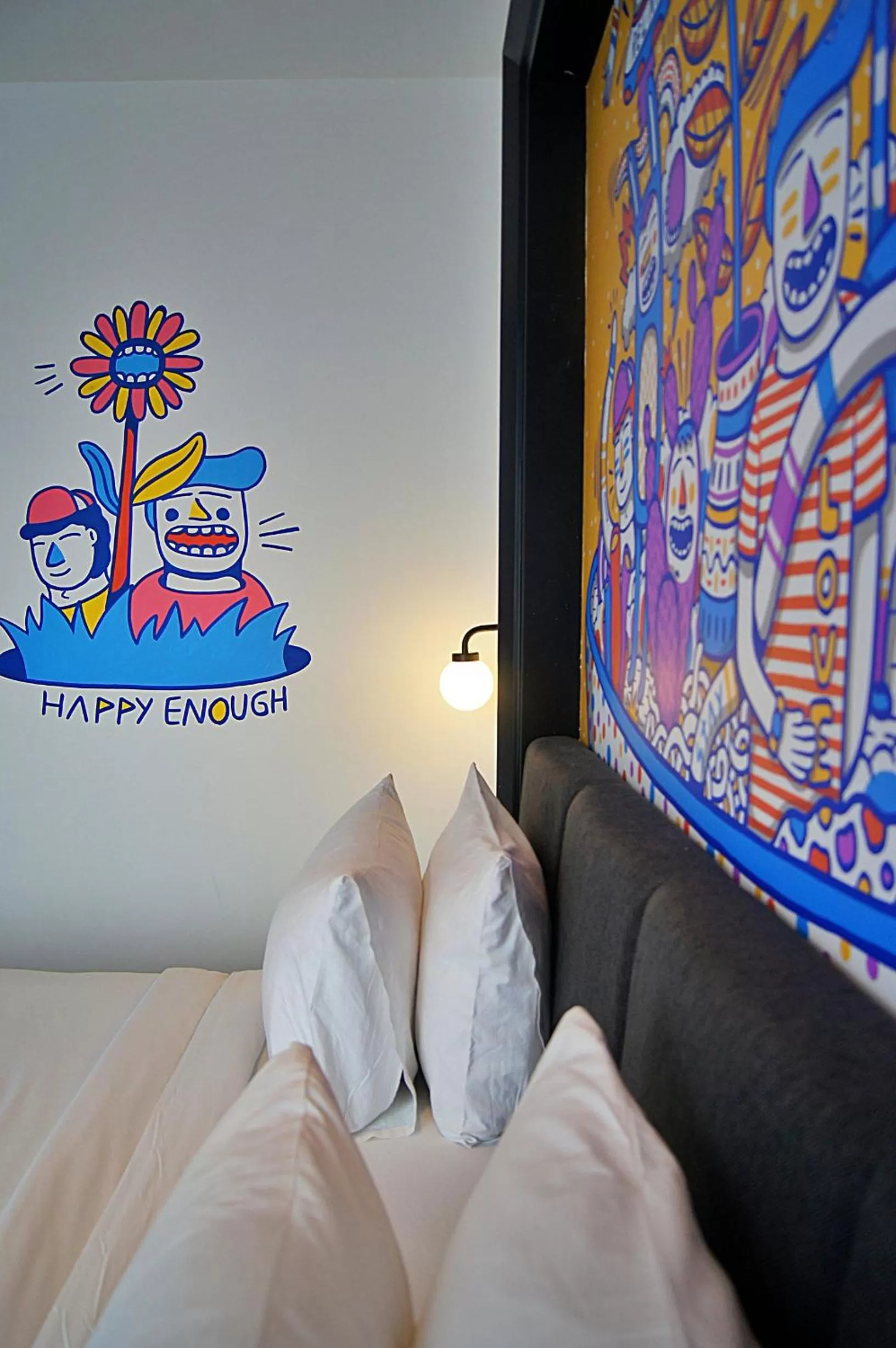 Bed in de Braga, ARTOTEL Curated