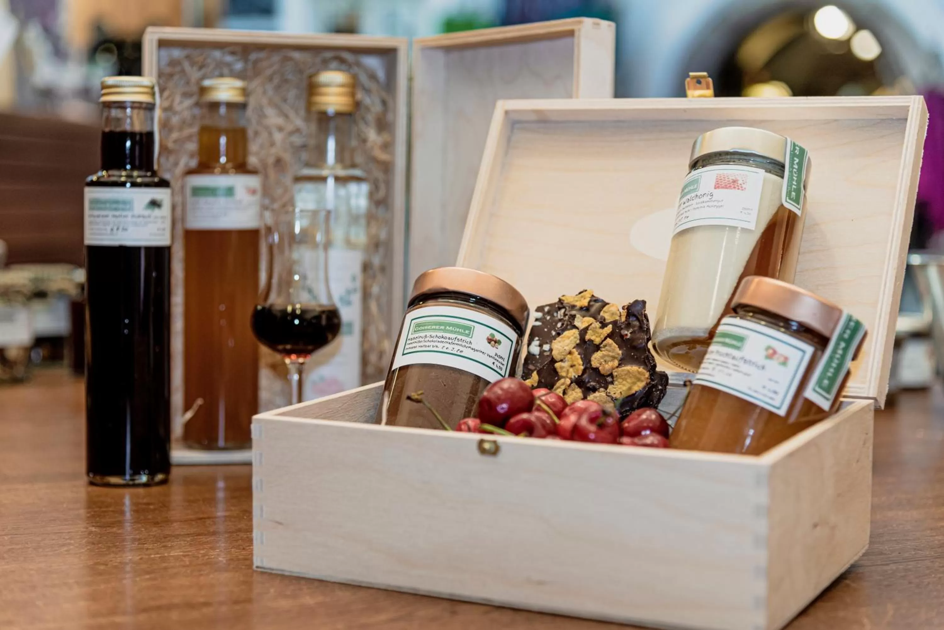 Food and drinks in Wohlfühlhotel Goiserer Mühle