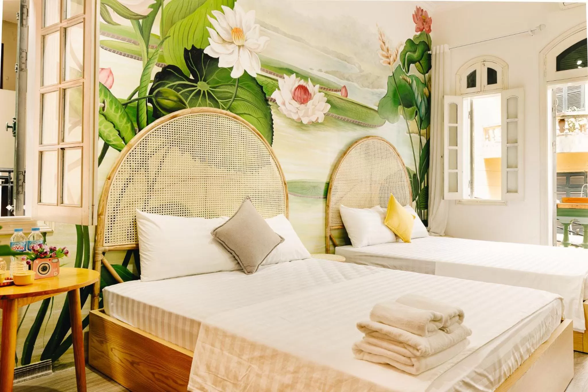 Bed in Eden Westlake Hotel