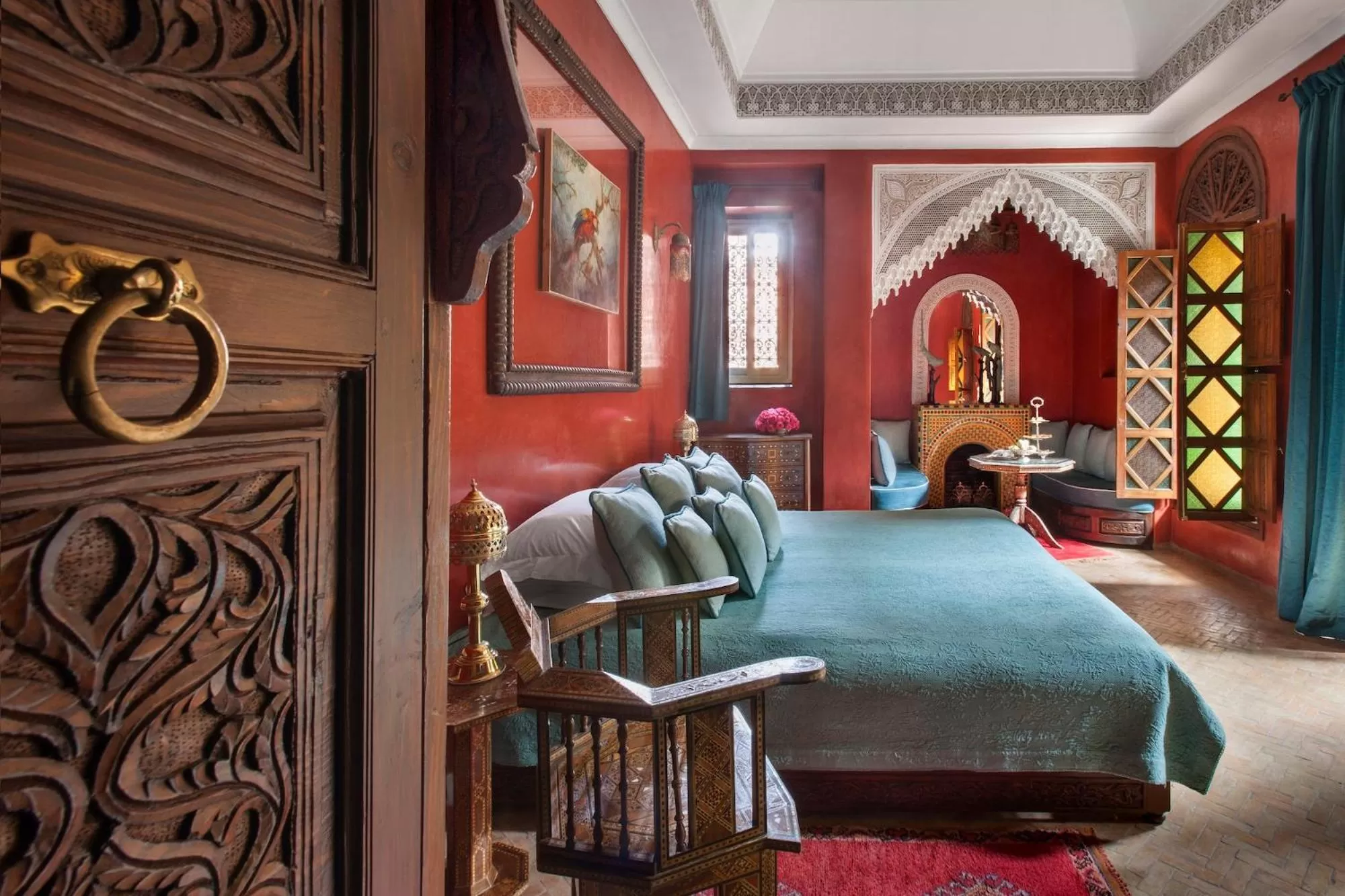 Photo of the whole room, Bed in La Sultana Marrakech
