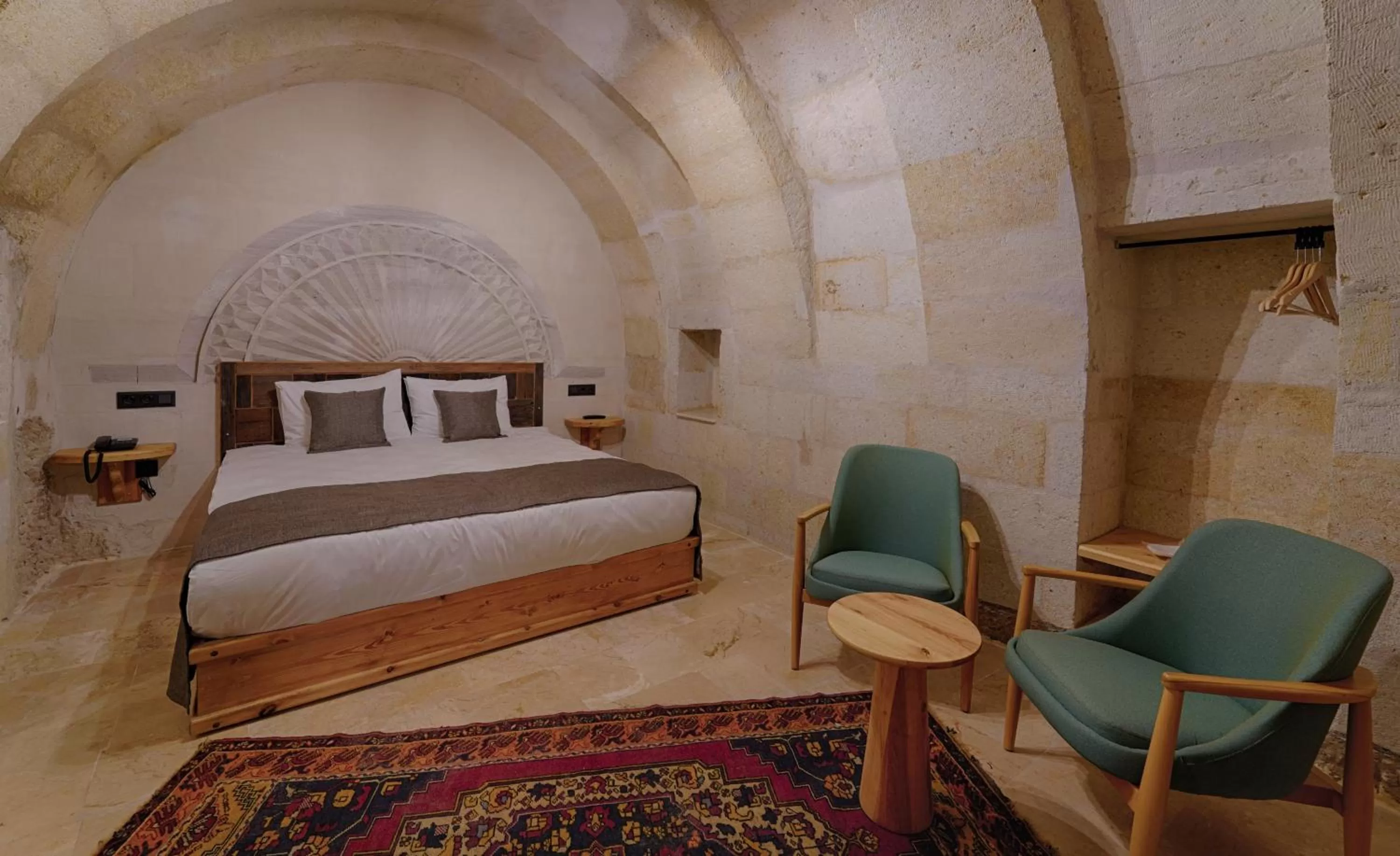 Bedroom in Concept Cave House