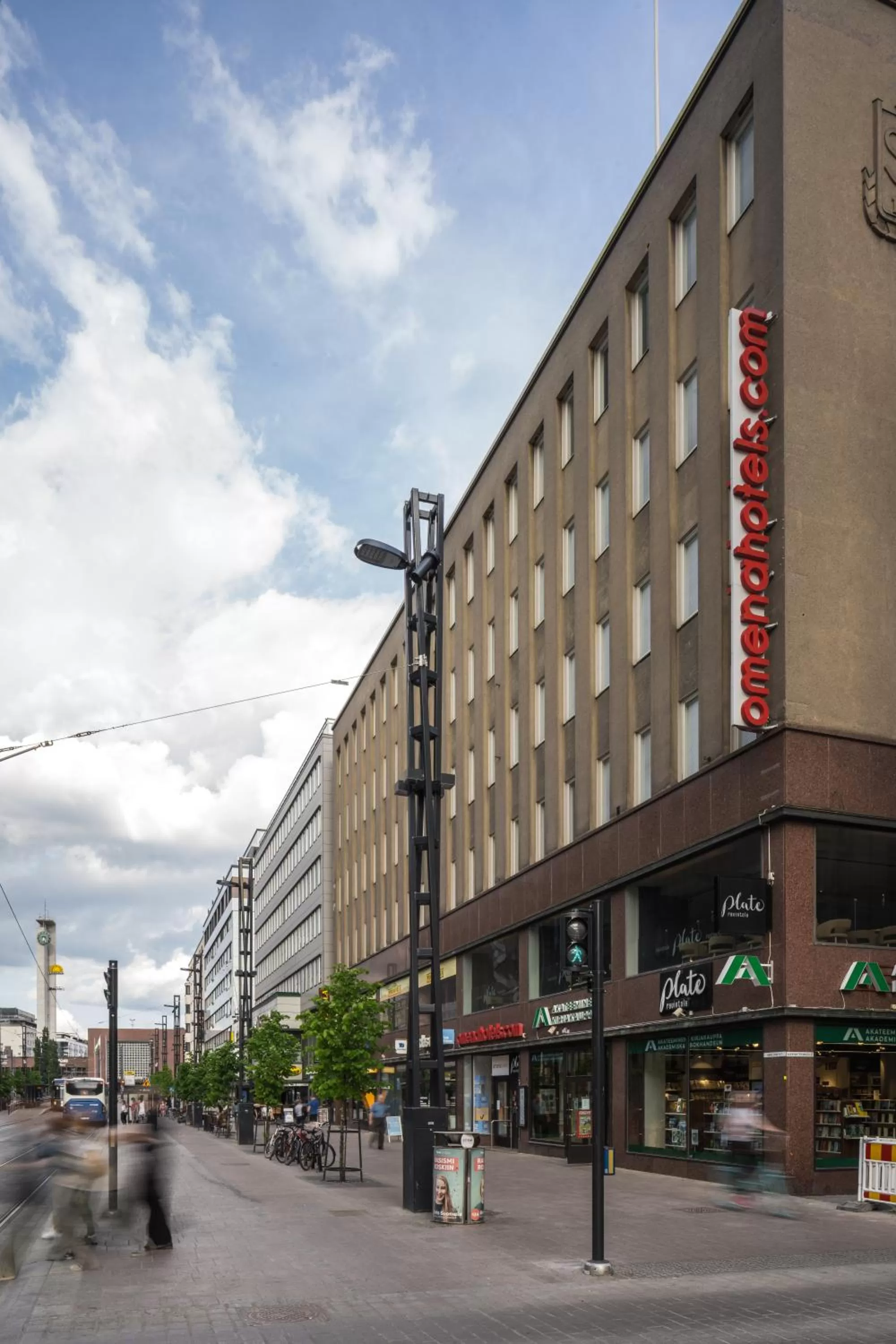 Property building in Omena Hotel Tampere