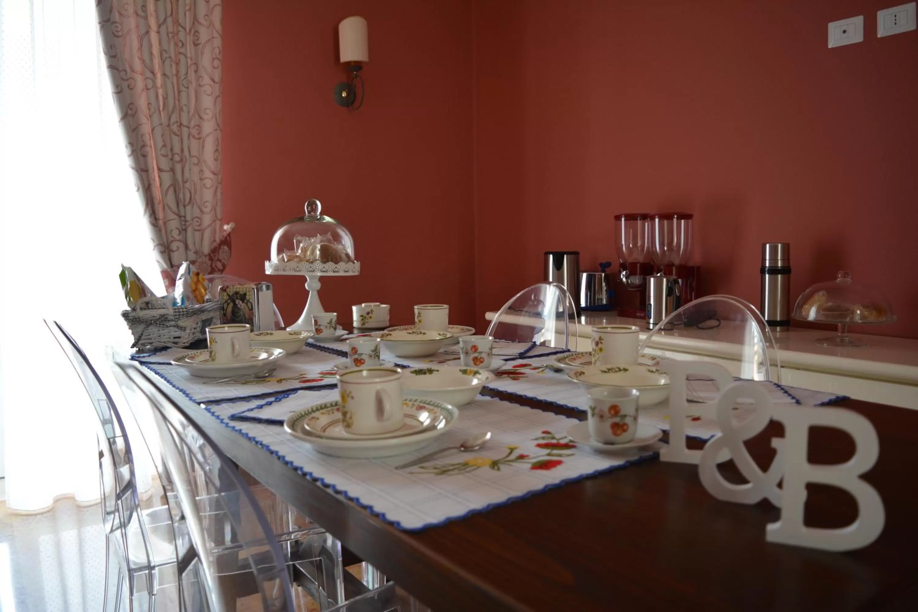 Decorative detail in Allaportaccanto Bed & Breakfast