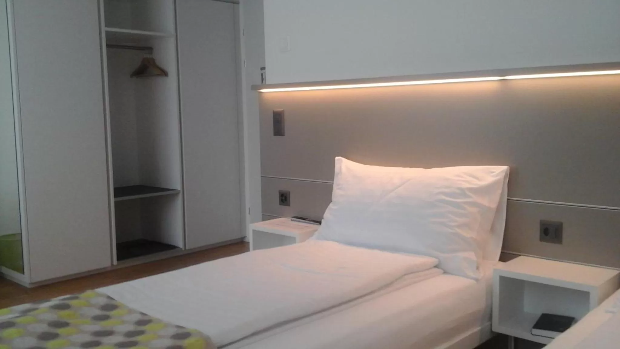 Bed in Hotel Flawil