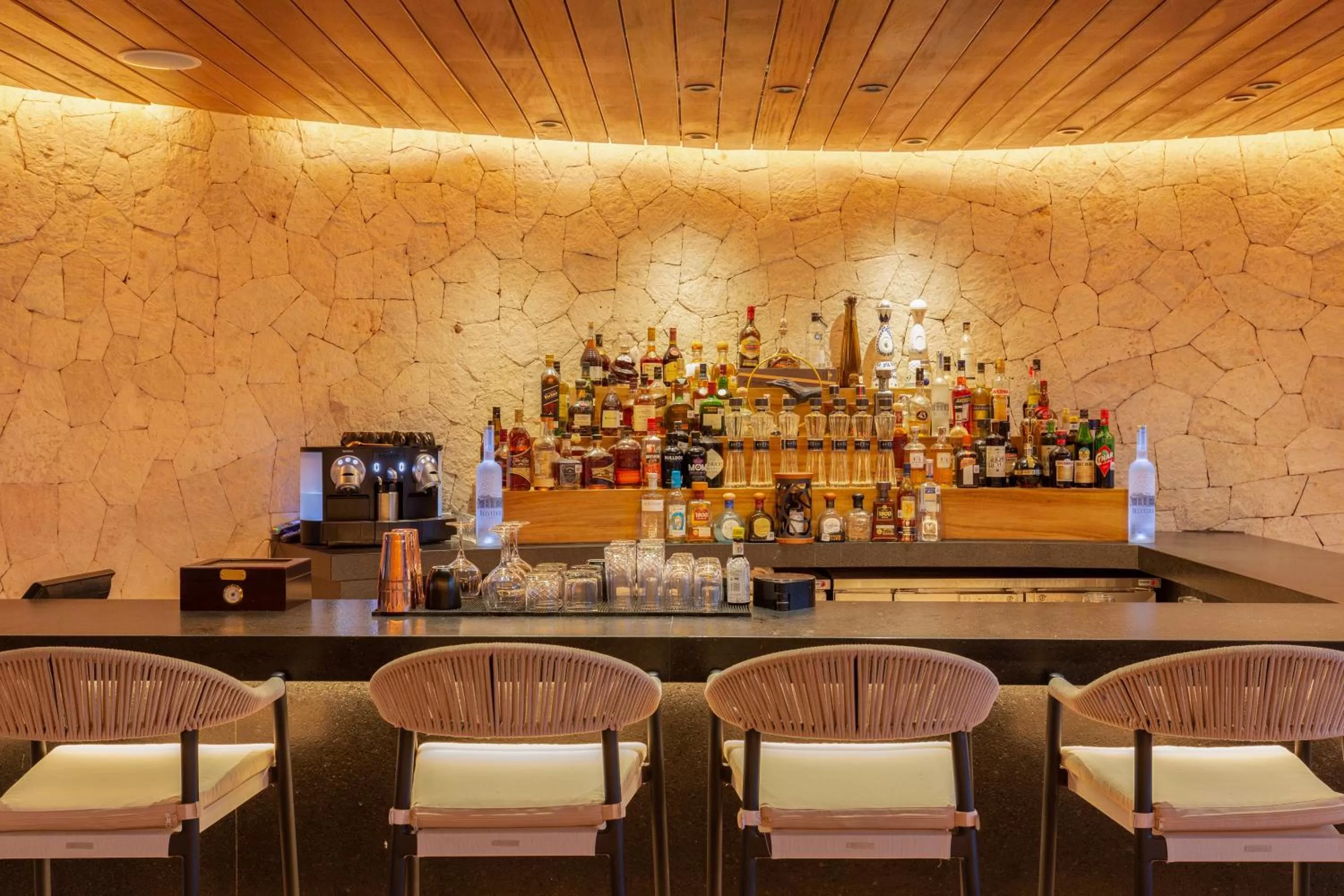 Lounge or bar in Tago Tulum by G Hotels
