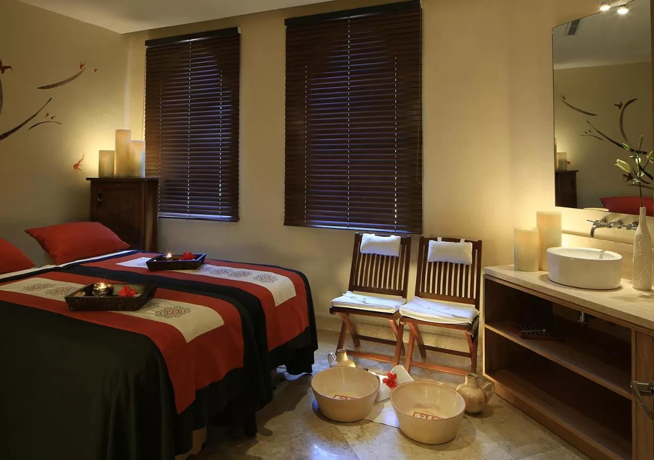 Massage, Bed in Casa Velas Adults Only All Inclusive