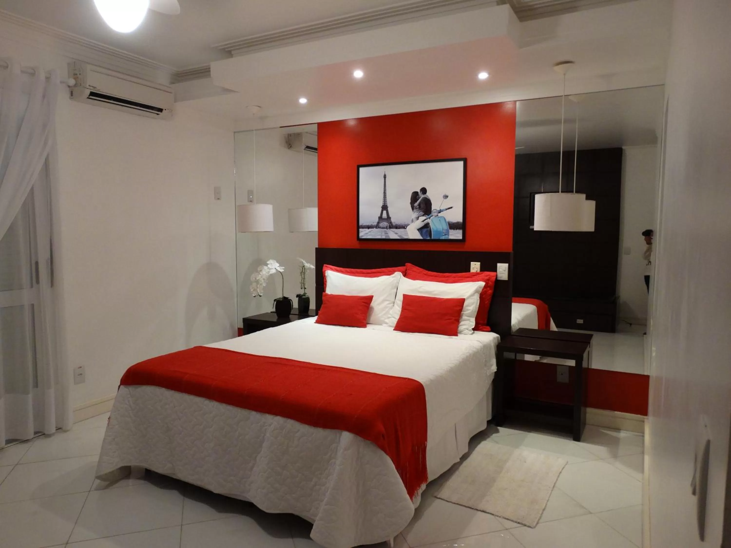 TV and multimedia, Bed in Pousada Solar Dom Kido