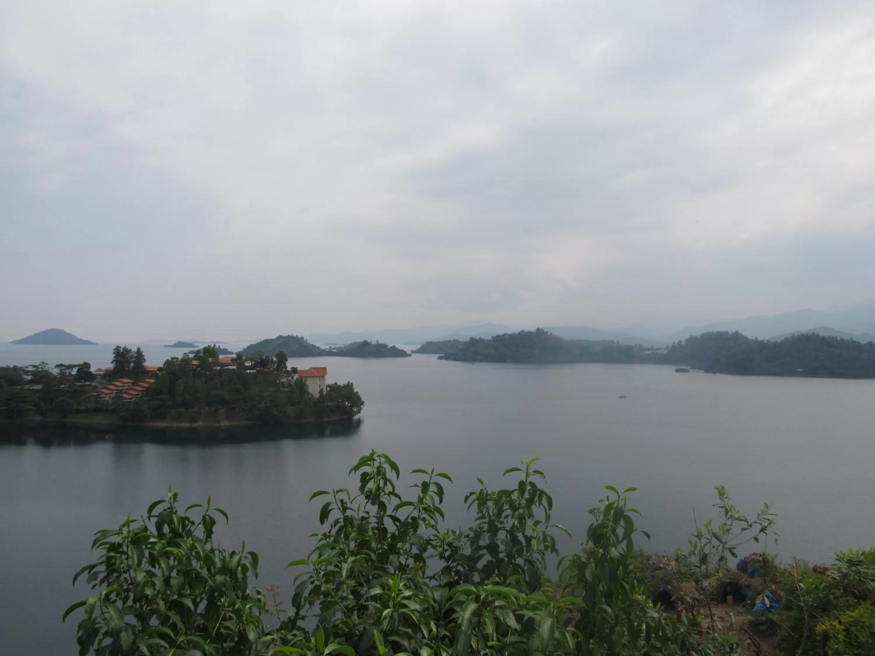 Lake view in Rebero Kivu Resort