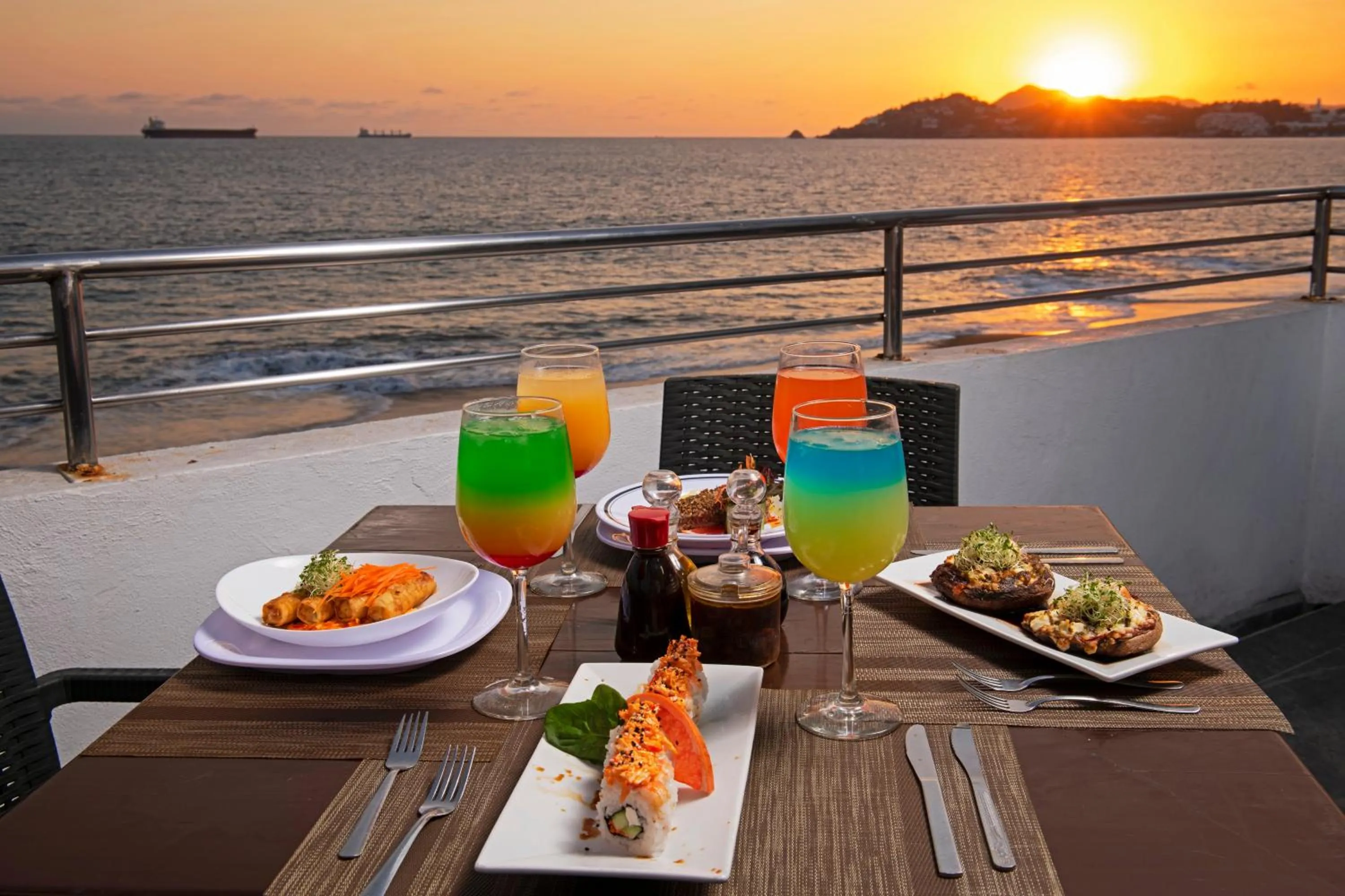 Food in Hotel Fiesta Mexicana