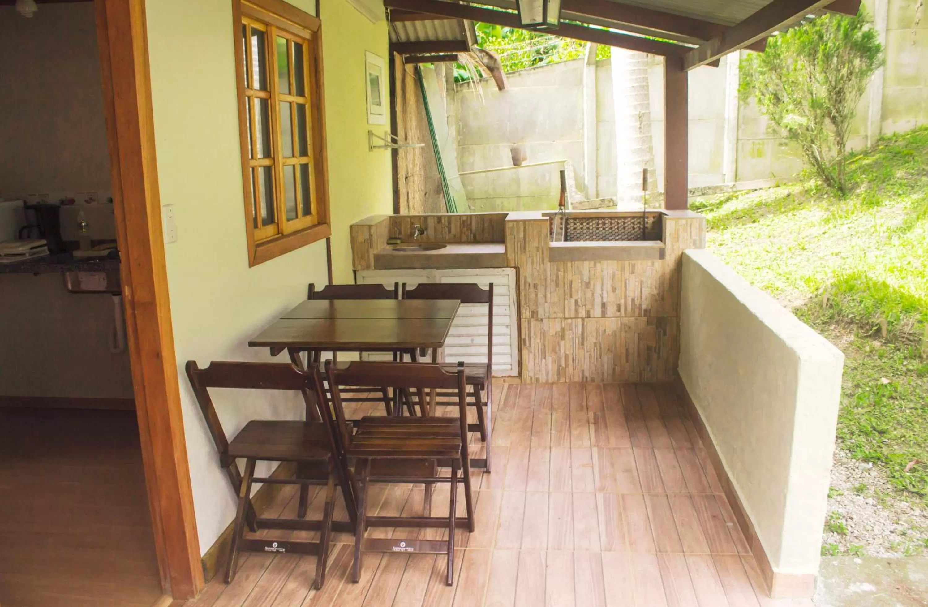 Patio in Pousada Ilha da Magia