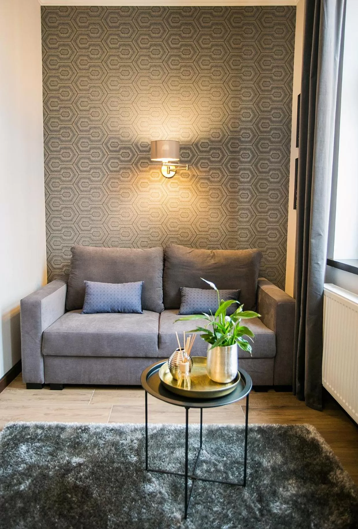 Living room in Chicago Vendégház