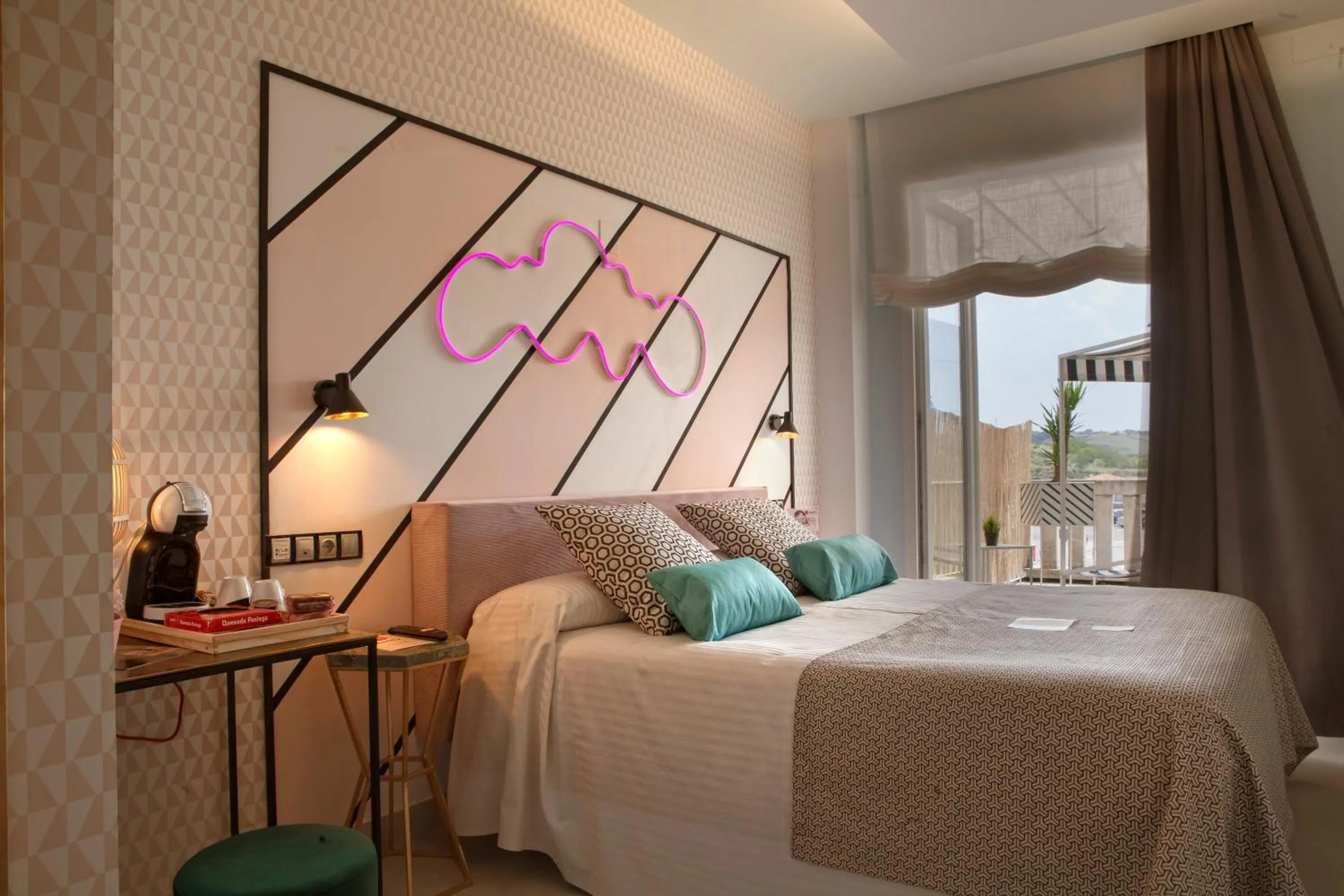 Bed in Amita Hotel Boutique "Only adults"