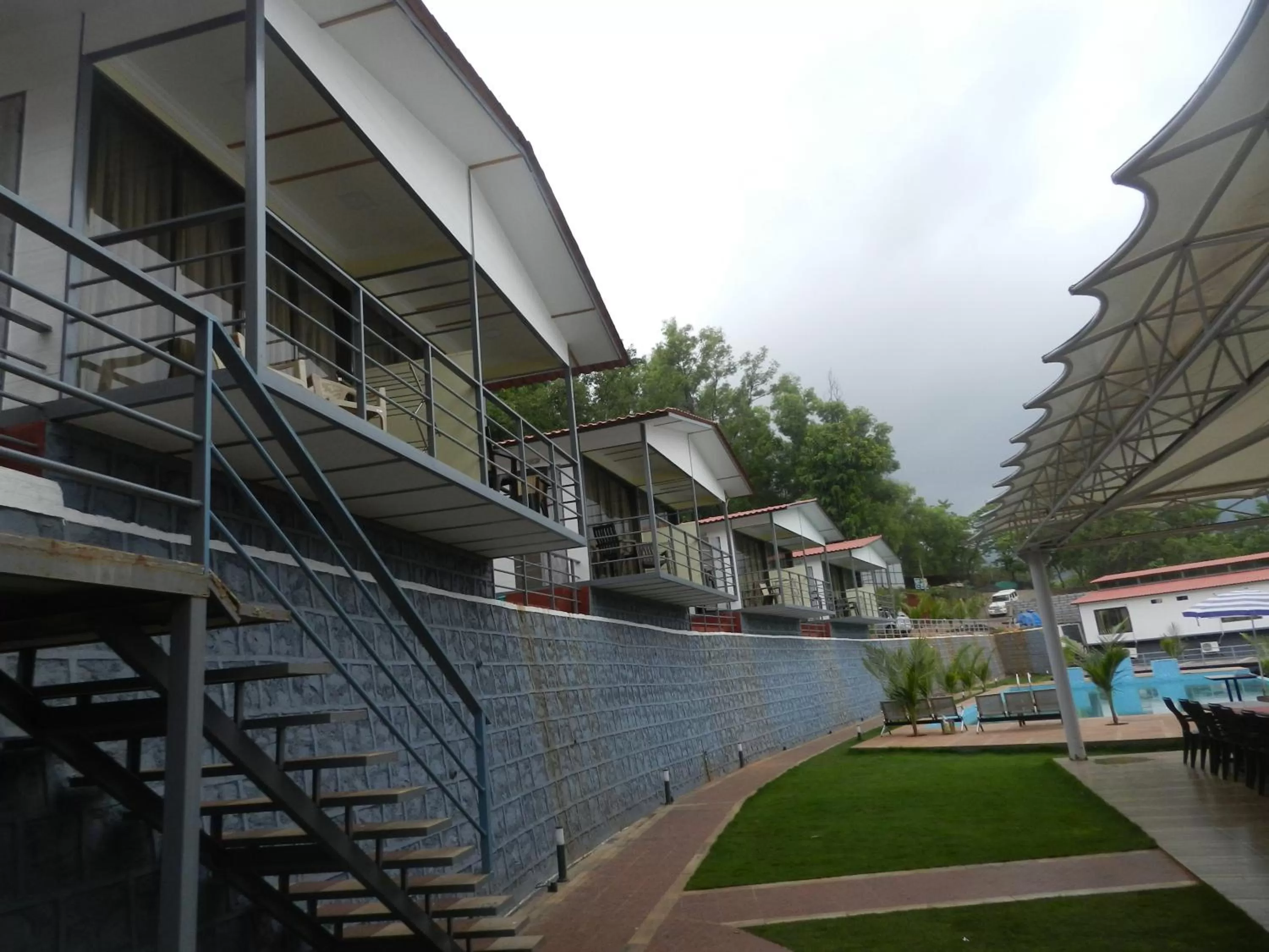 Balcony/Terrace, Property Building in THE NIHAL RESORT