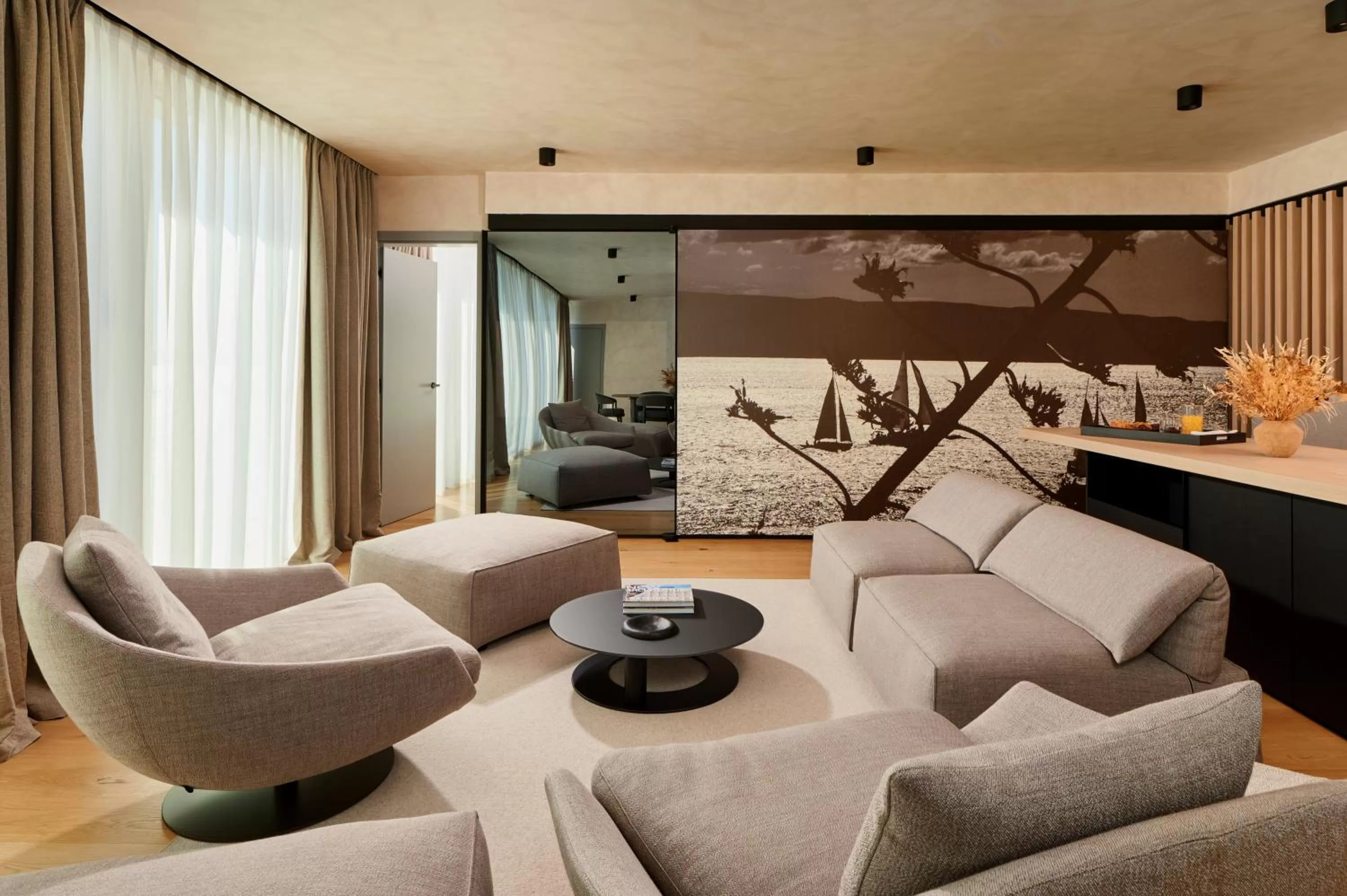 Living room in Hotel Ambasador