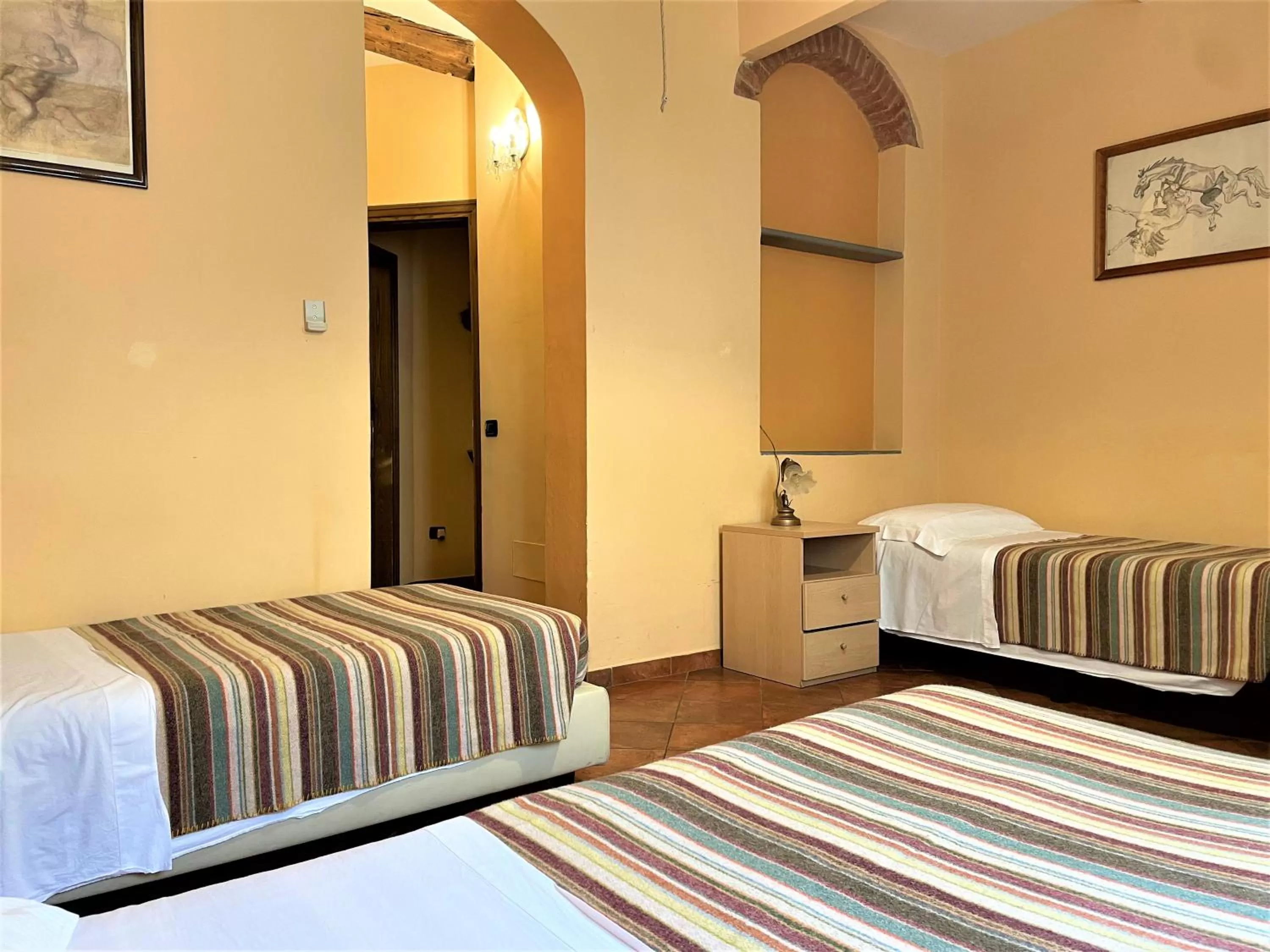 Bed in Hotel Residence La Contessina