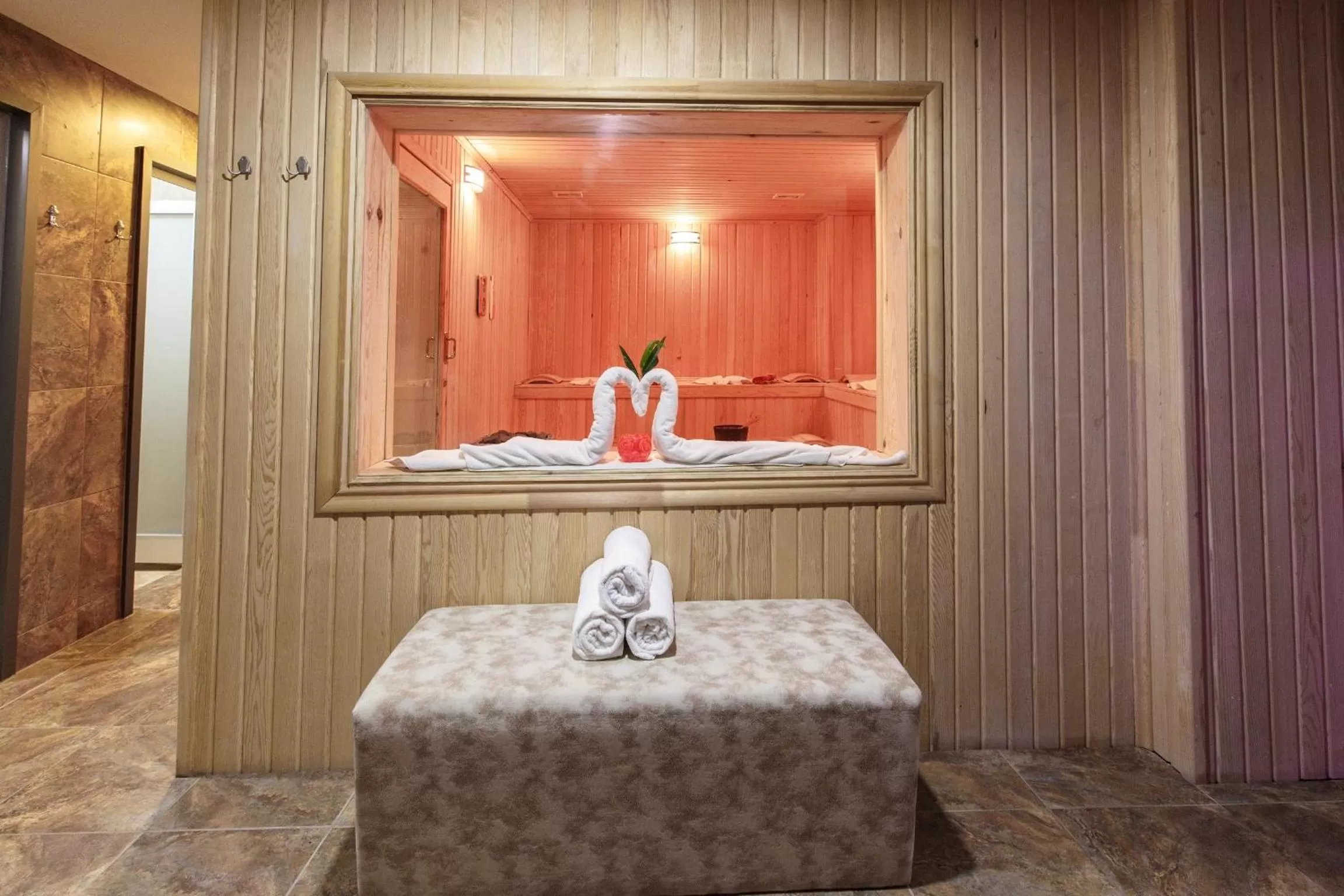 Sauna in Sera Lake Resort Hotel Spa & Aparts