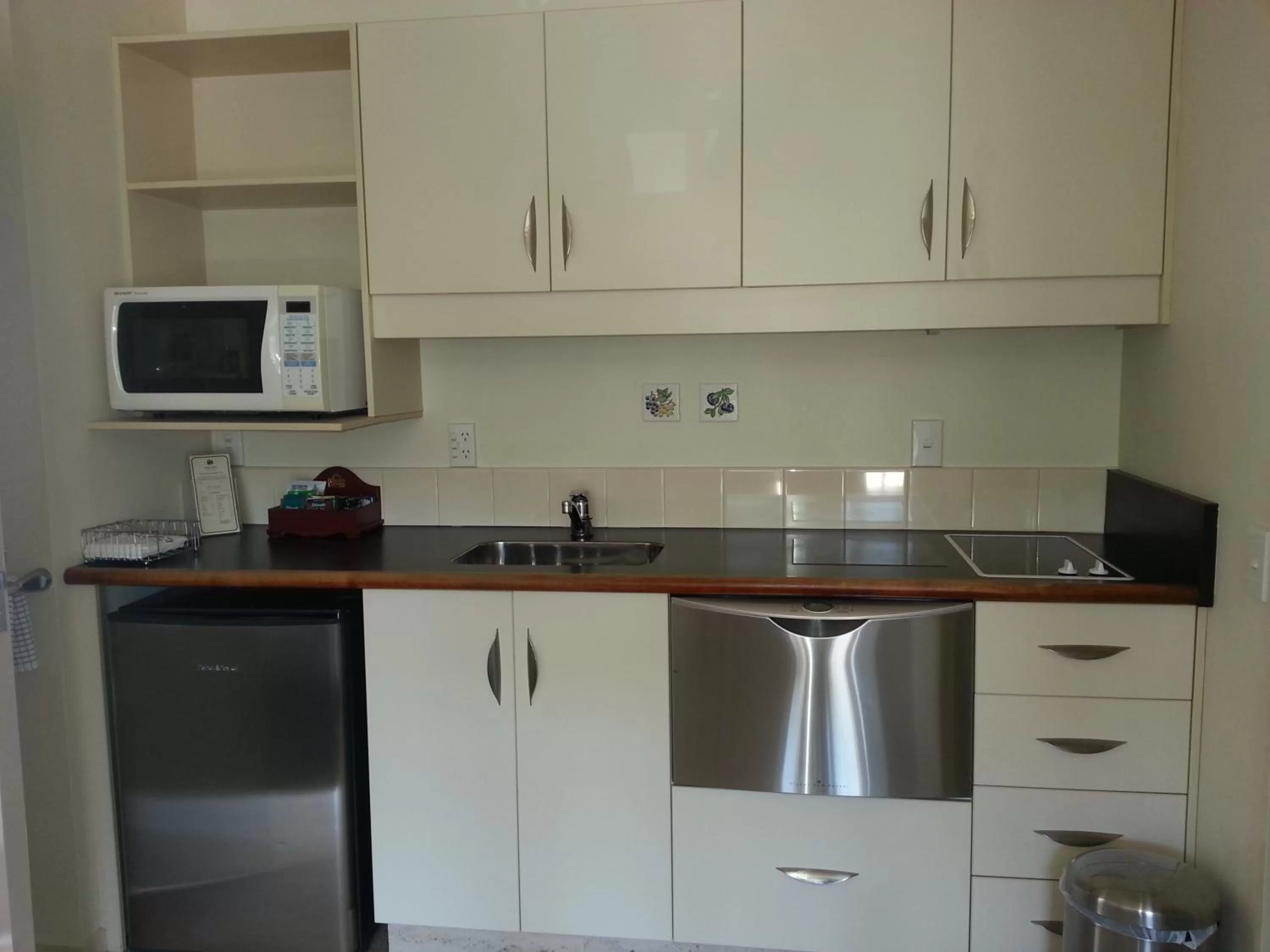 Kitchen or kitchenette in Cedar Grove Motor Lodge