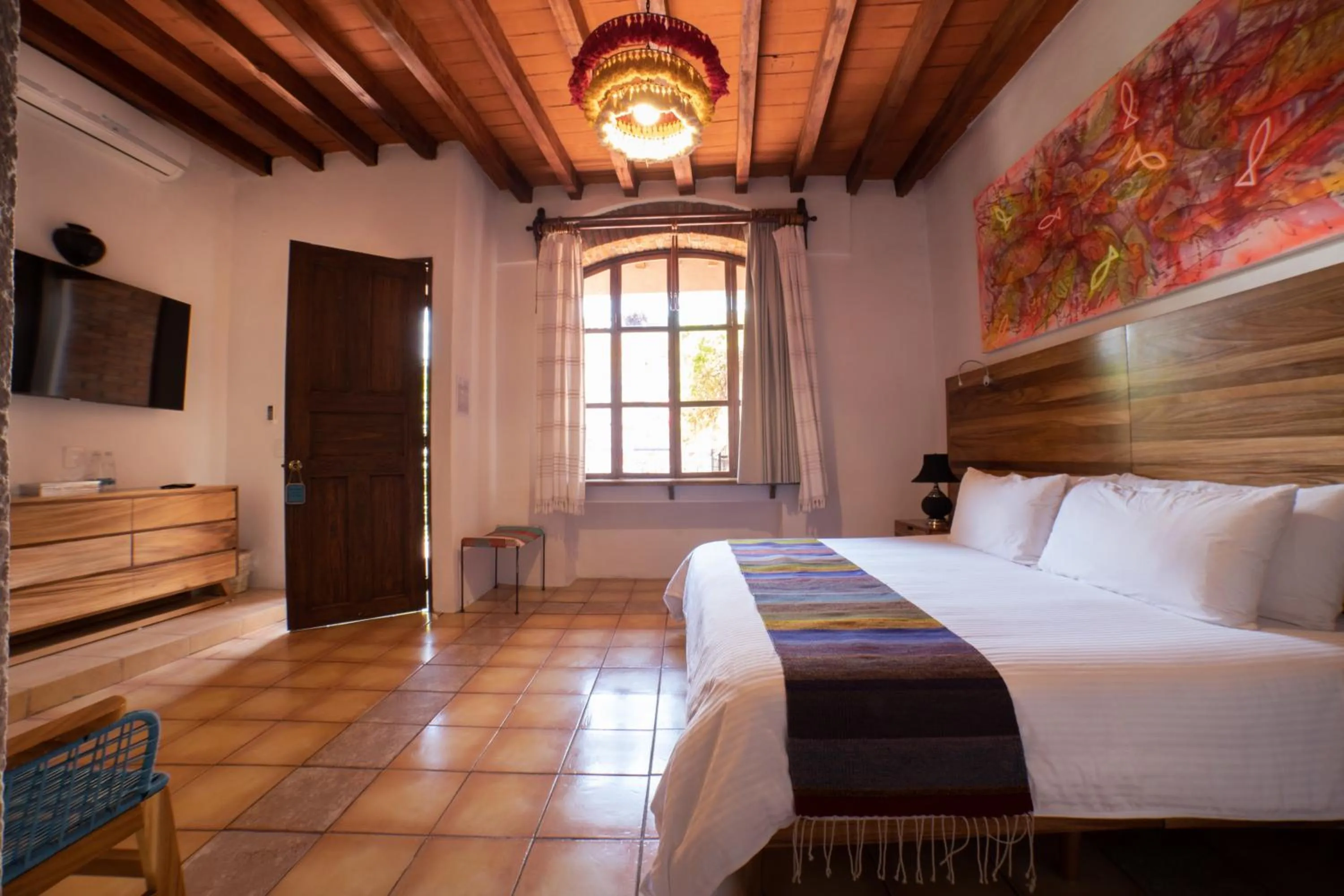 Bedroom, Bed in NaNa Vida Hotel Oaxaca