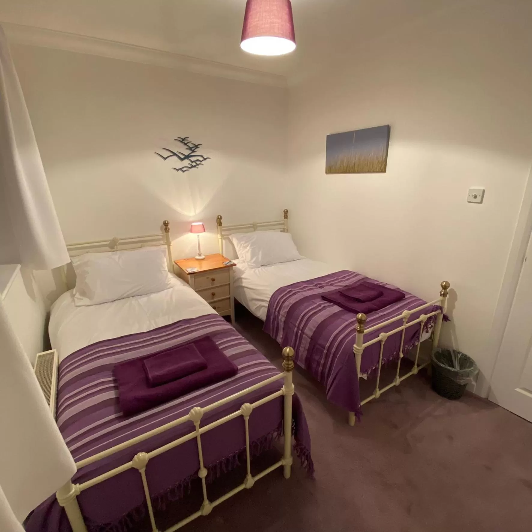 Bed in Agapanthus Bed & Breakfast - Fraddam