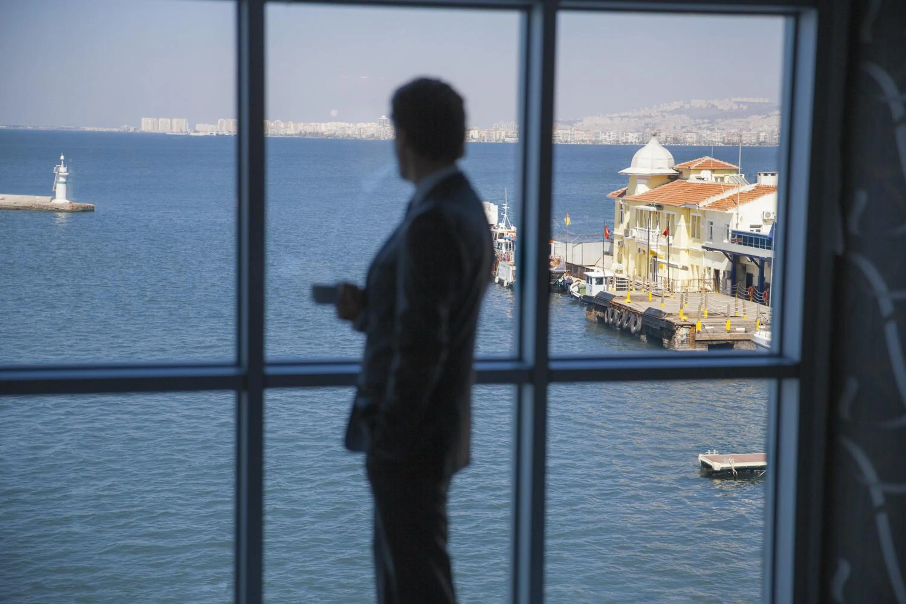 People in Pasaport Pier Hotel