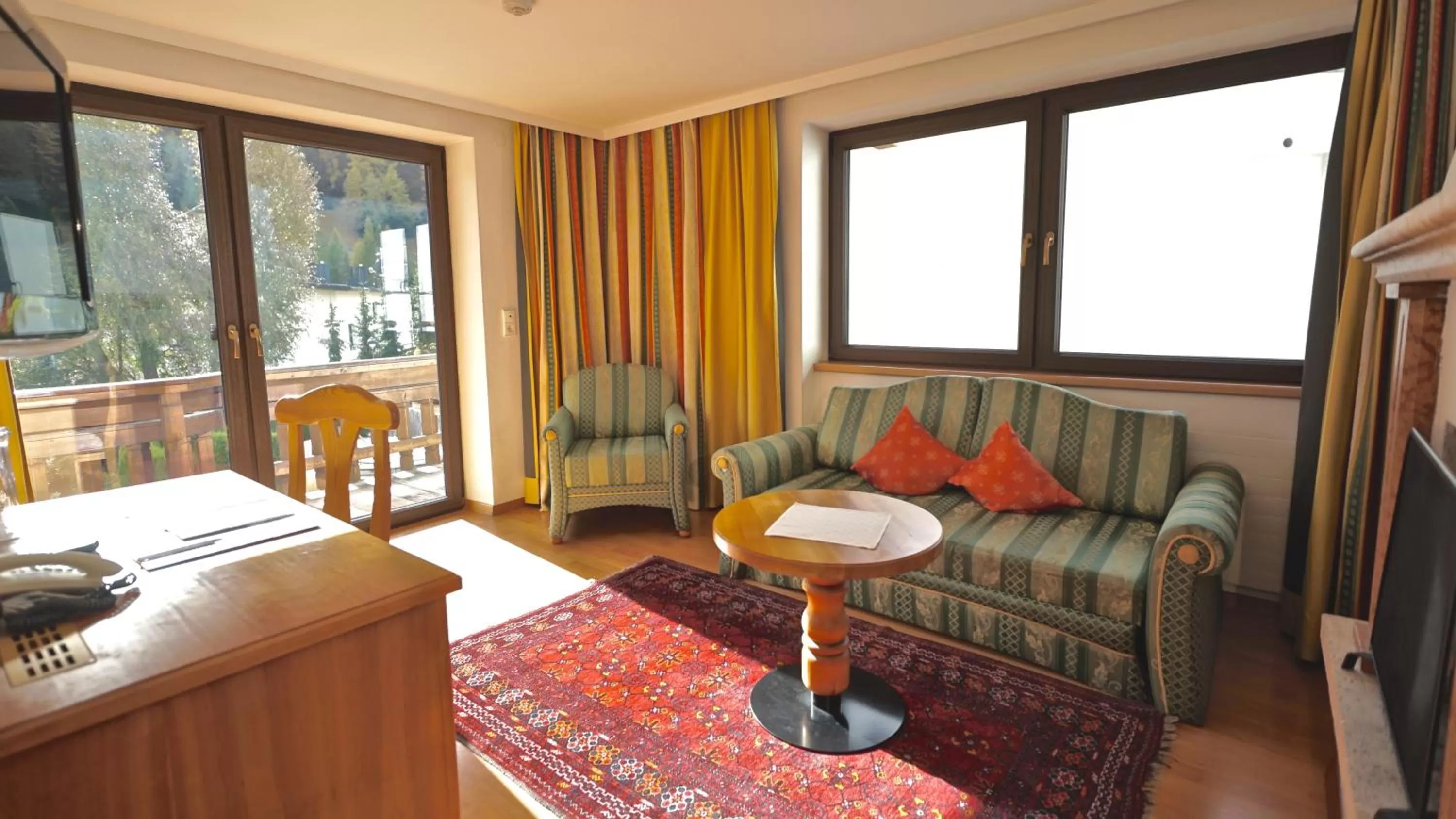 Living room in Wellnesshotel Mein Almhof Superior