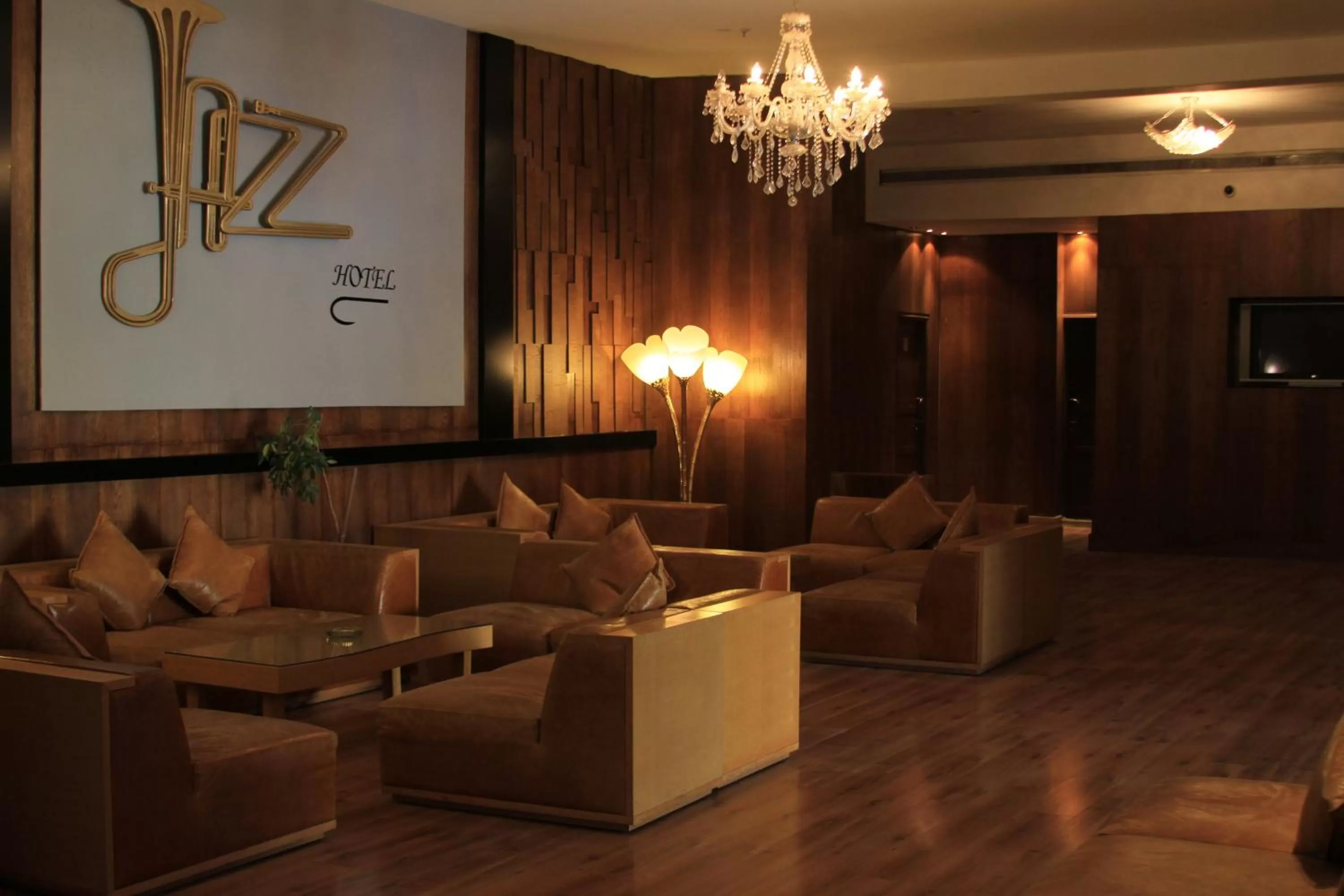 Lobby or reception in Le Jazz Hotel