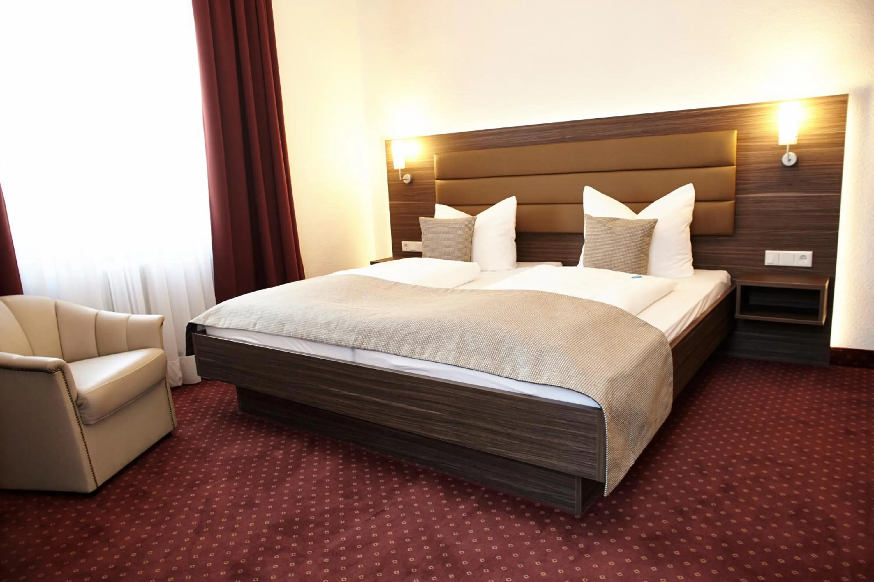 Photo of the whole room, Bed in Hotel Prinzregent