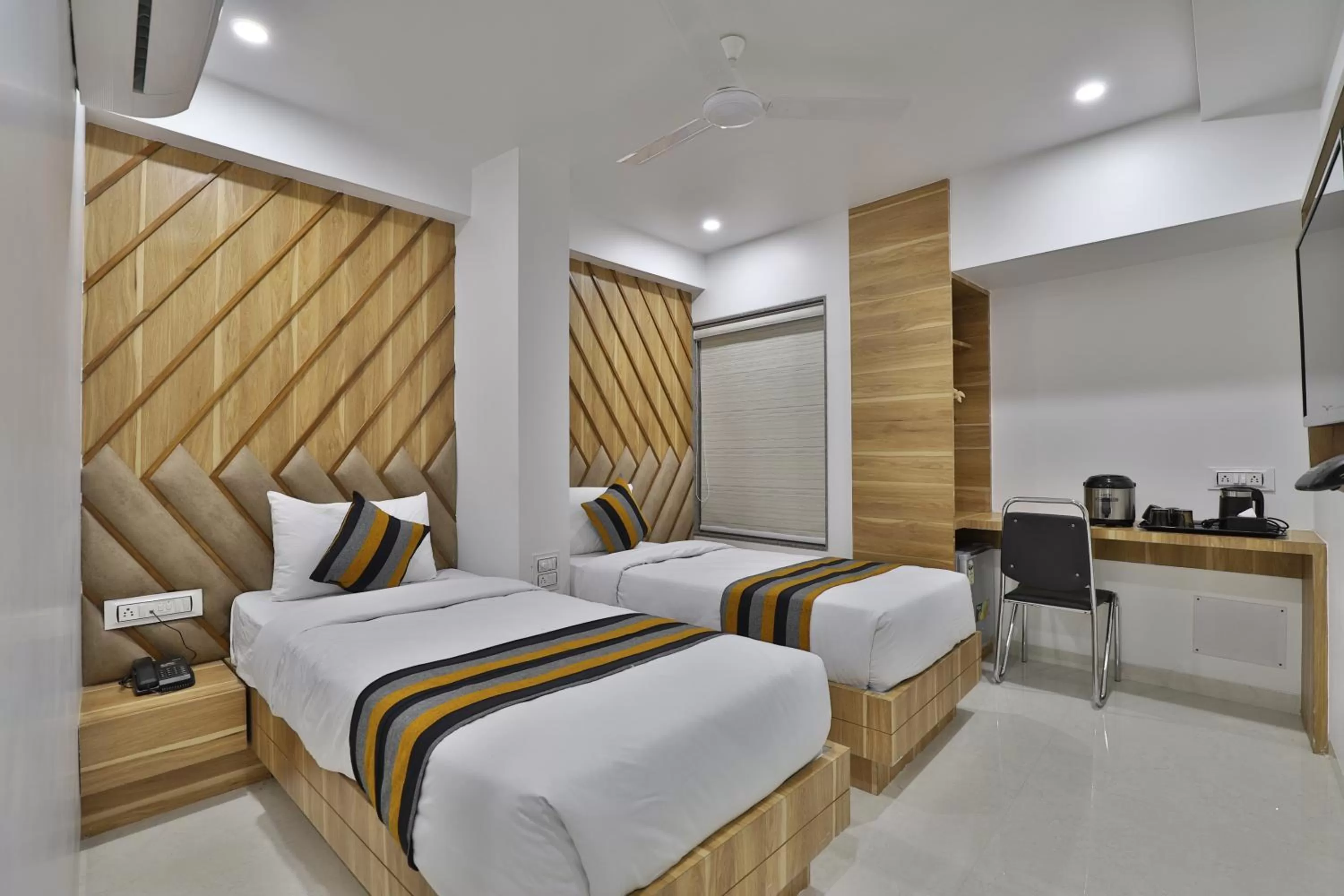 Photo of the whole room, Bed in HOTEL LE GRAND