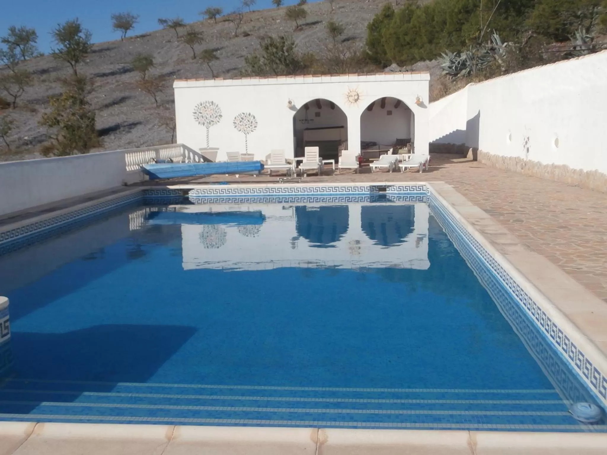 Swimming pool in Las Persianas Azules