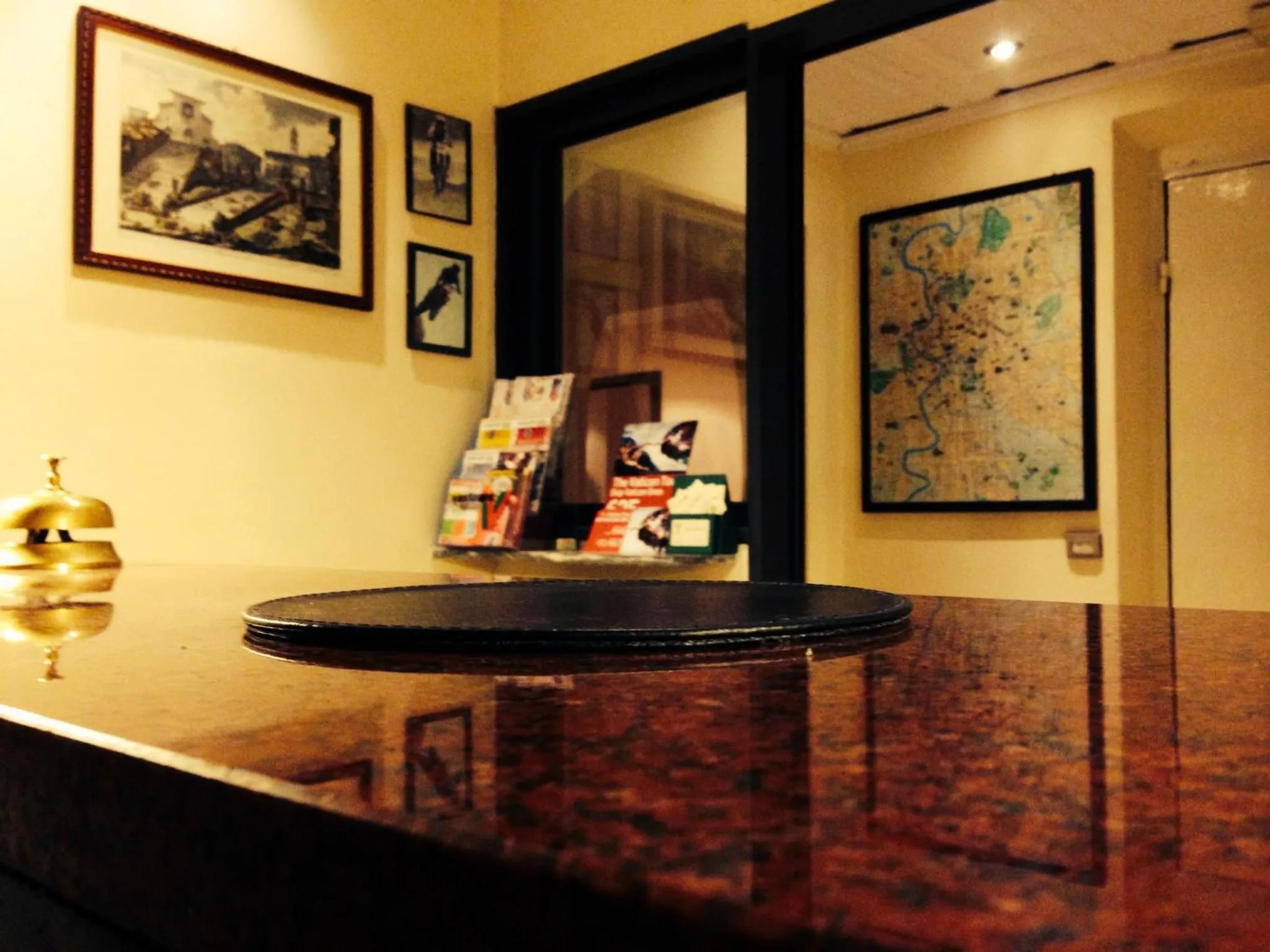 Lobby or reception in Hotel Fiorenza